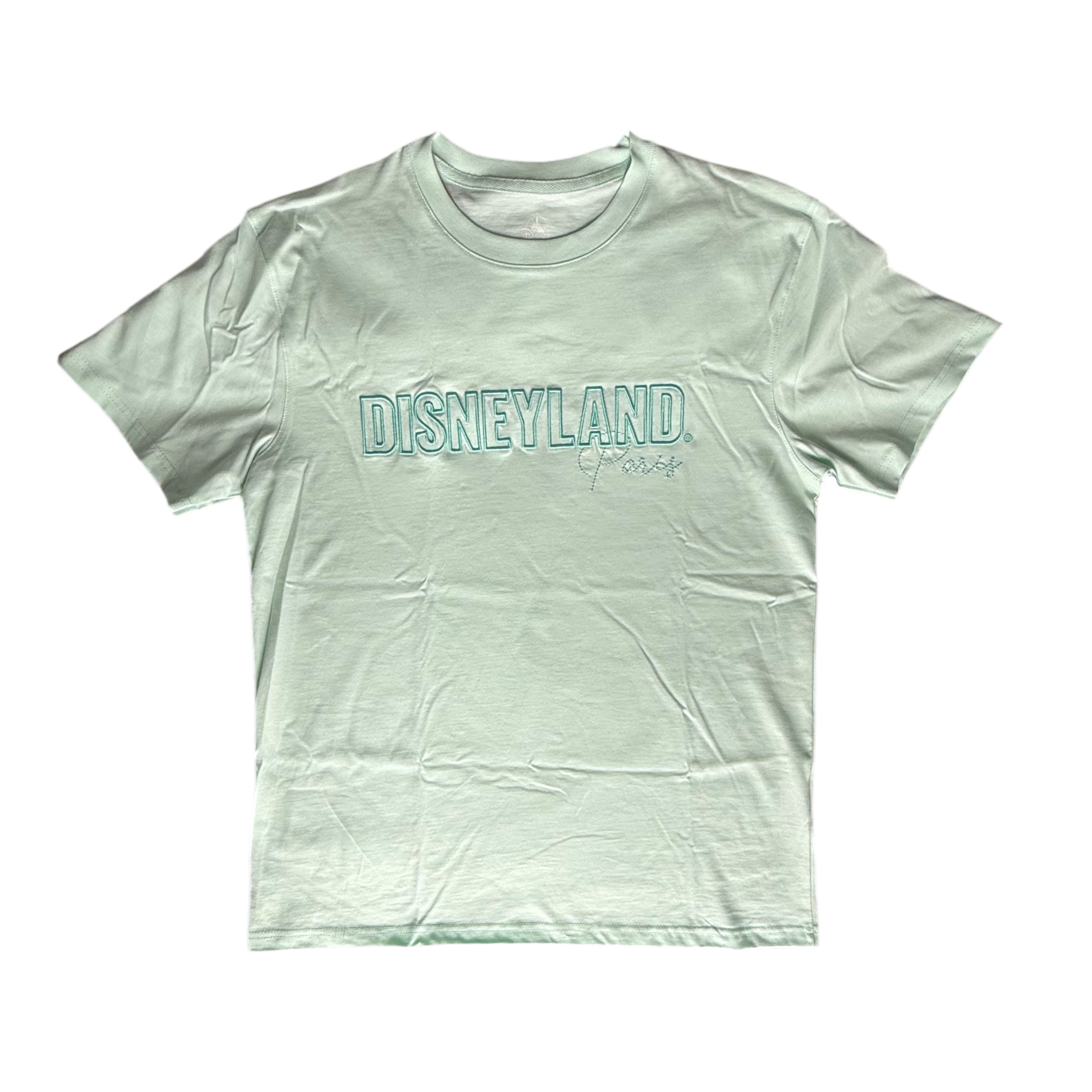 Disney : T-Shirt "Disneyland" brodé - disneyland - disneyland paris - disney parks - disney store - shop disney - le palais des goodies