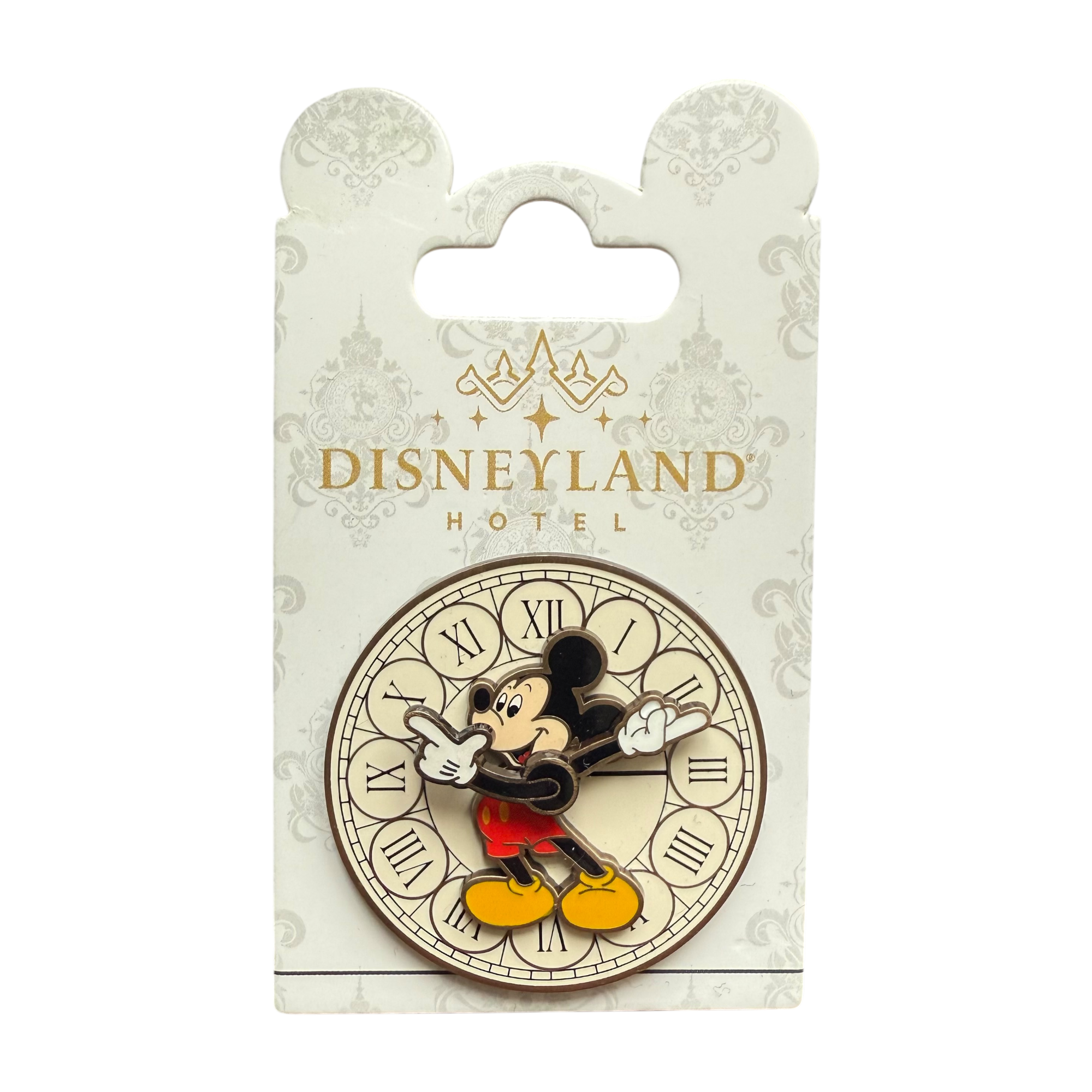 Disneyland Hôtel - Mickey Mouse : Pins horloge - disneyland paris - disneyland - disney parks - disney store - shop disney - le palais des goodies