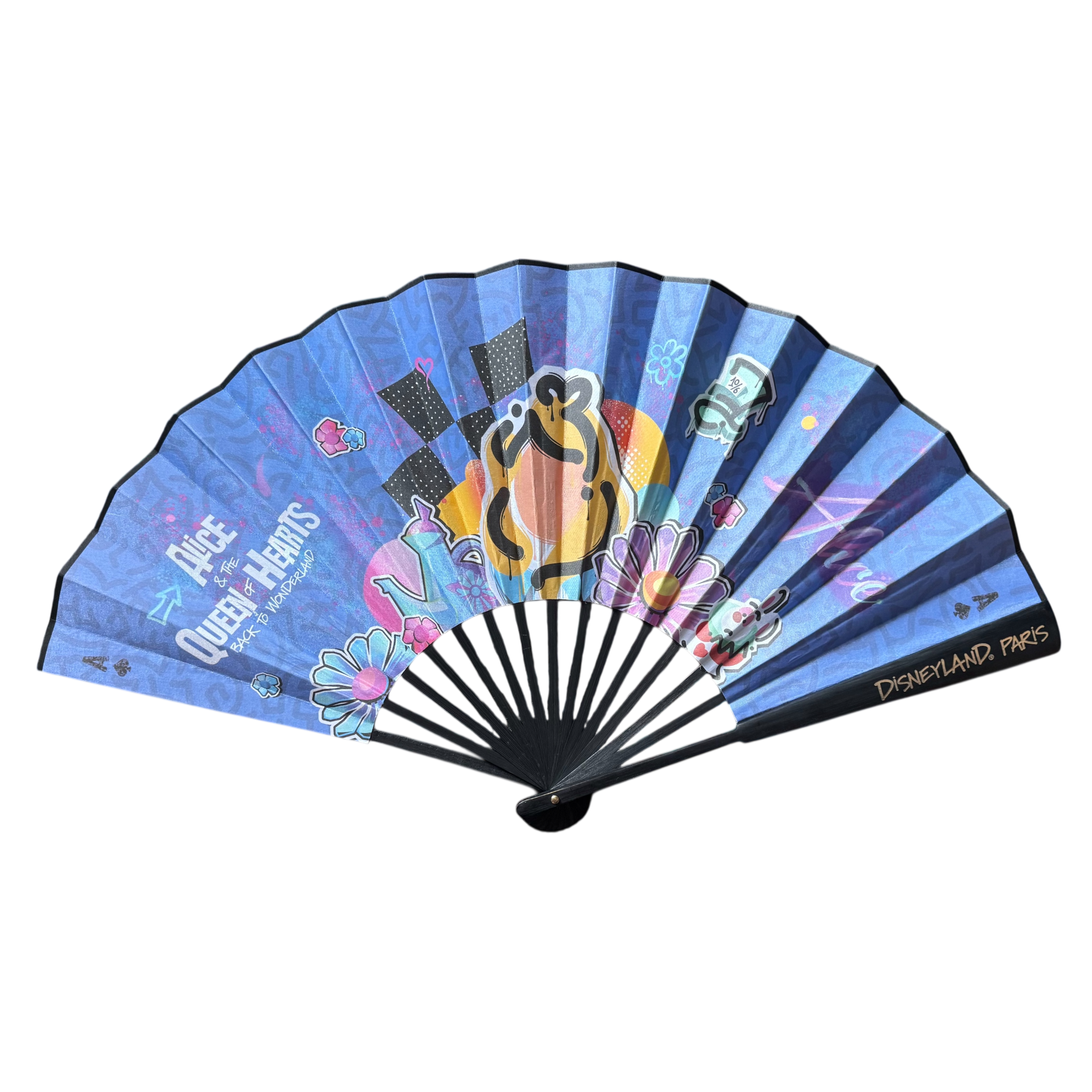 Disney - Alice et la Reine de Cœur : Retour au Pays des Merveilles : Éventail - disneyland - disneyland paris - disney parks - disney store - shop disney - le palais des goodies