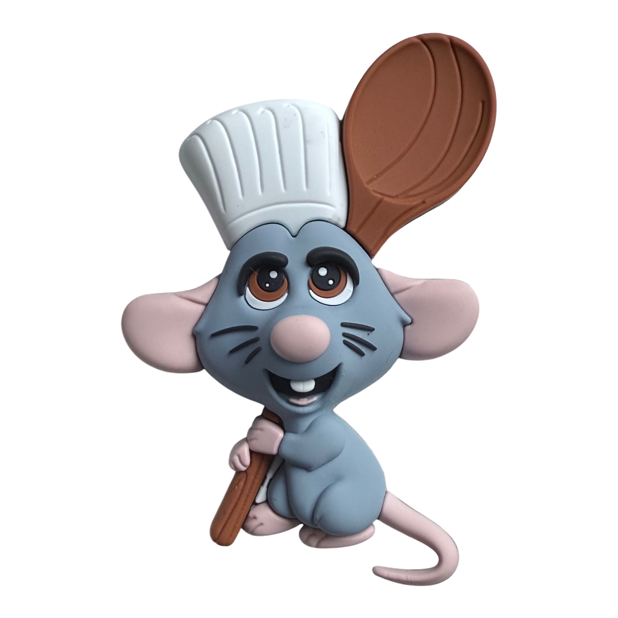 Disney Pixar - Ratatouille : Magnet Rémy avec toque - diseyland - disneyland paris - disney parks - disney store - shop disney - lepalais des goodies