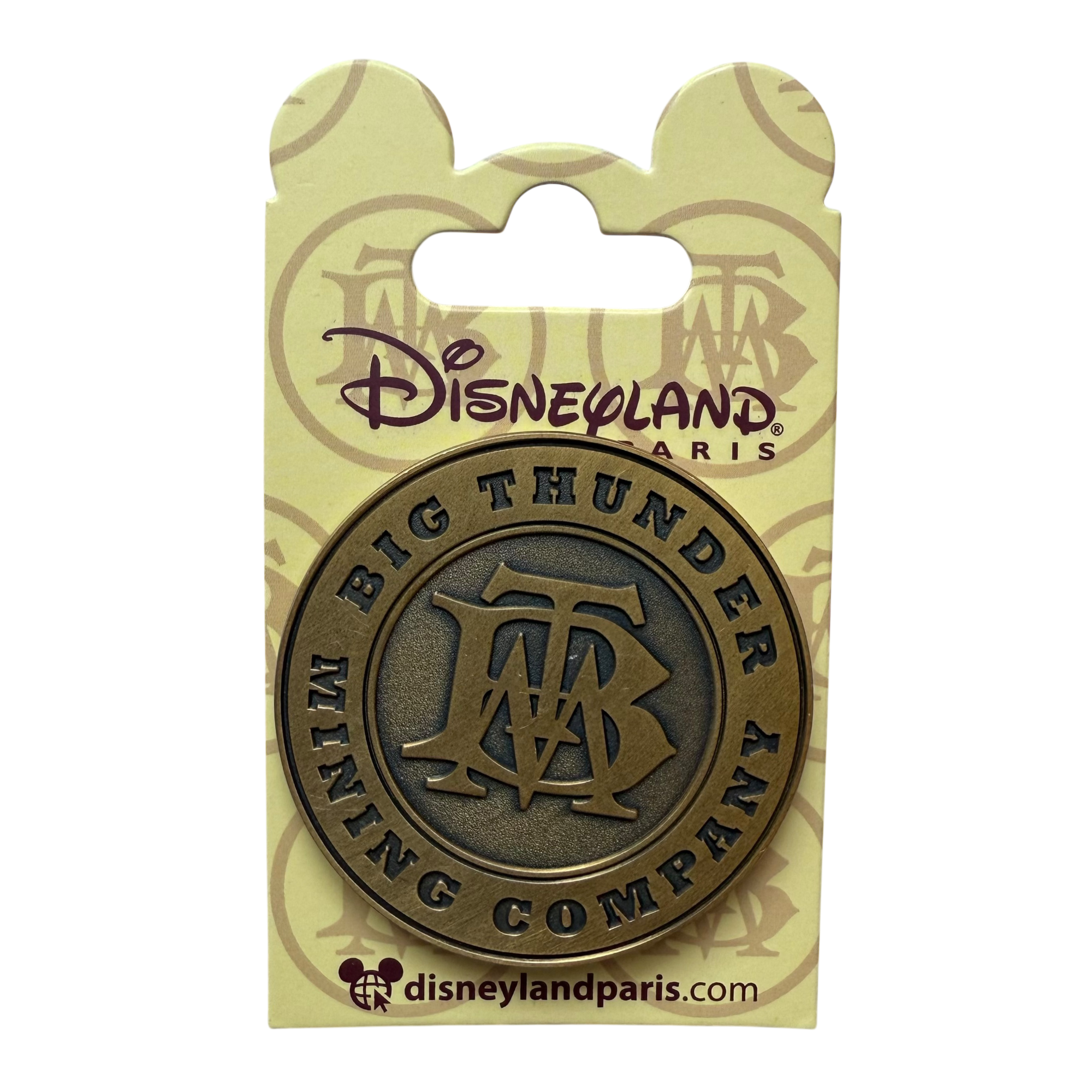 Disney - Big Thunder Mountain : Pin’s logo “Mining Company” - disneyland - disneyland paris - disney parks - disney store - shop disney - le palais des goodies