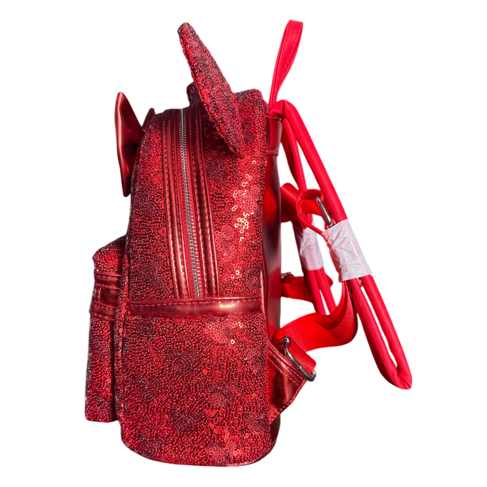 Disney - Minnie Mouse : Sac à dos Loungefly rouge - disneyland - disneyland paris - disney parks - disney store - shop disney - le palais des goodies
