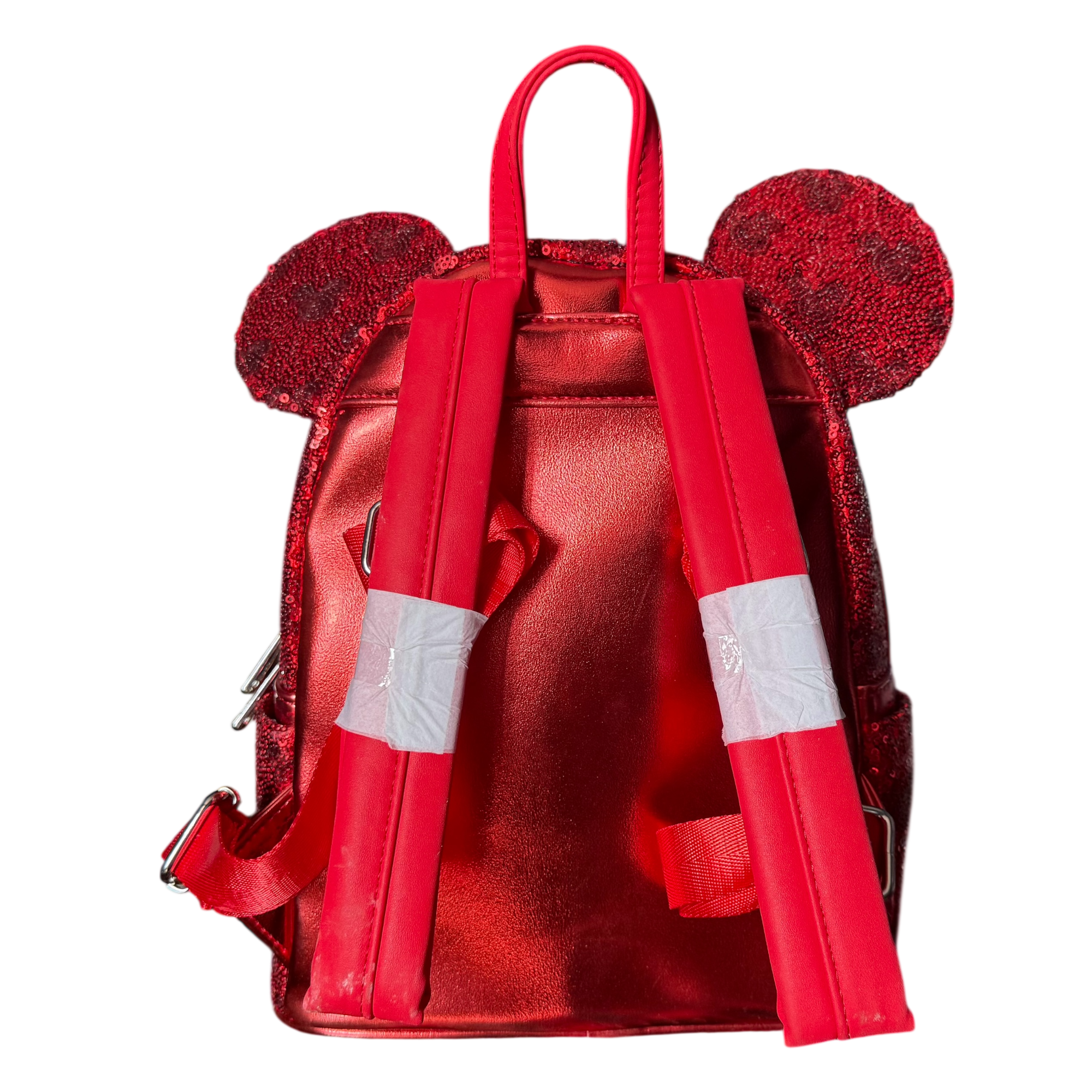 Disney - Minnie Mouse : Sac à dos Loungefly rouge - disneyland - disneyland paris - disney parks - disney store - shop disney - le palais des goodies