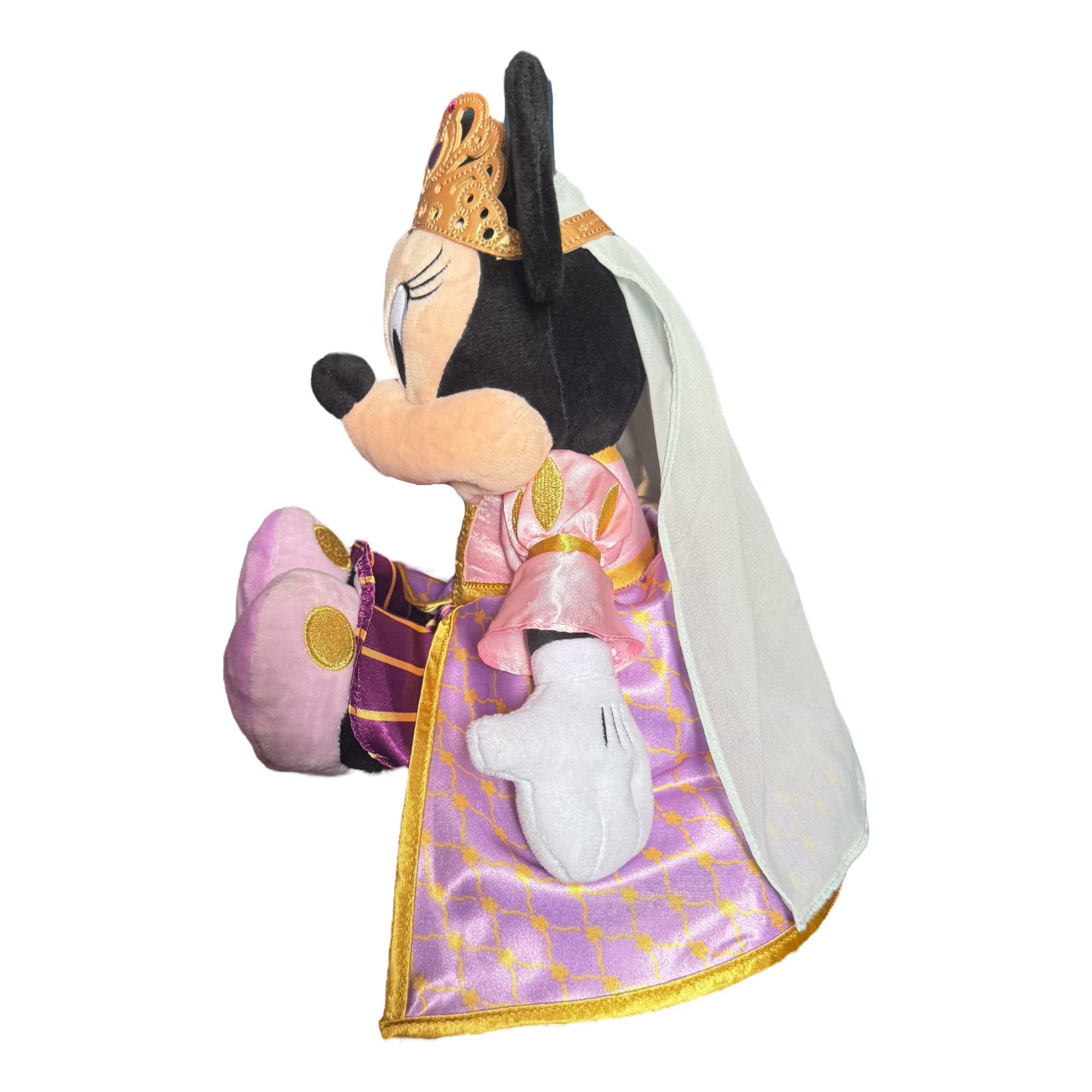 Disney - Minnie Mouse : Peluche princesse - disneyland - disneyland paris - disney parks - disney store - shop disney - le palais des goodies