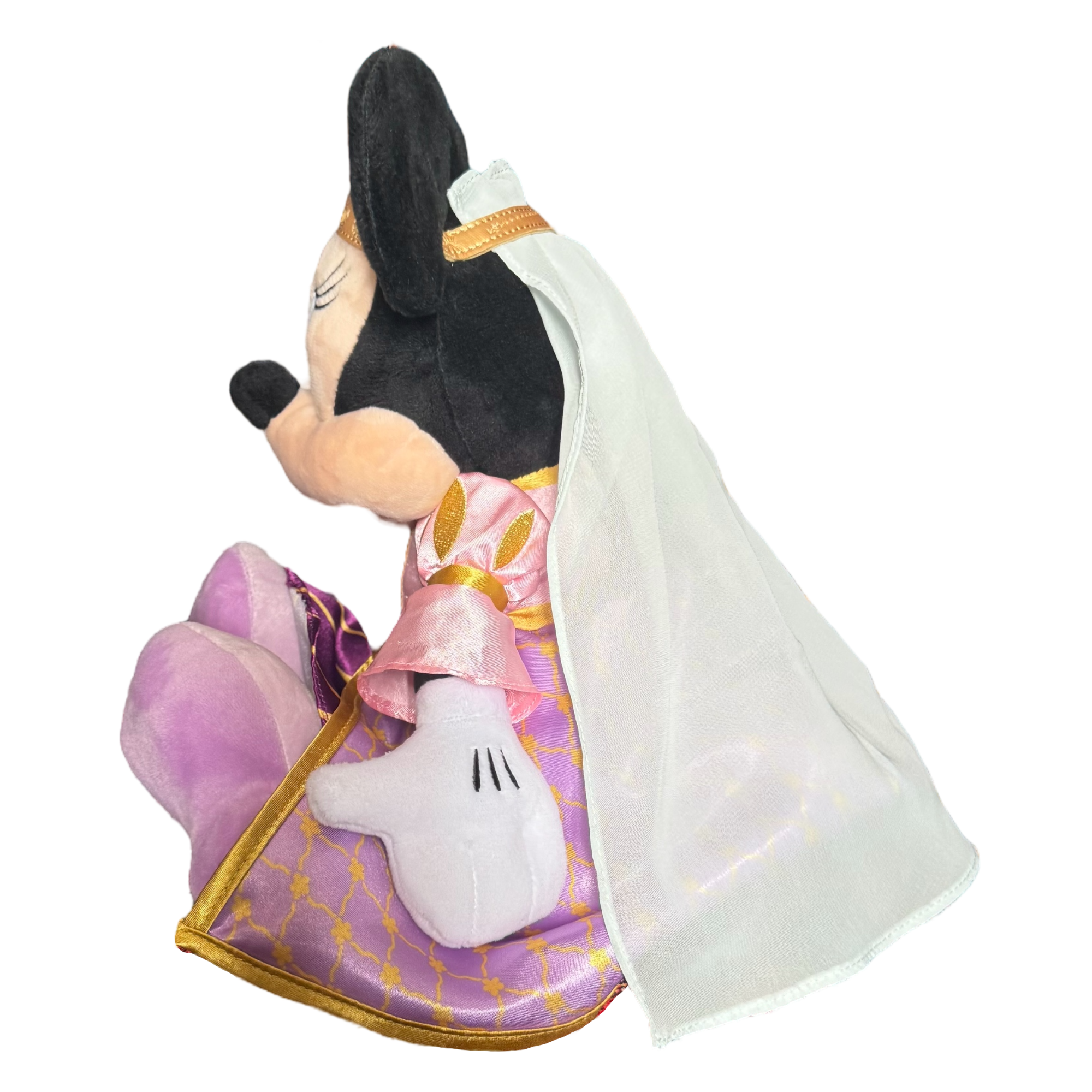 Disney - Minnie Mouse : Peluche princesse - disneyland - disneyland paris - disney parks - disney store - shop disney - le palais des goodies