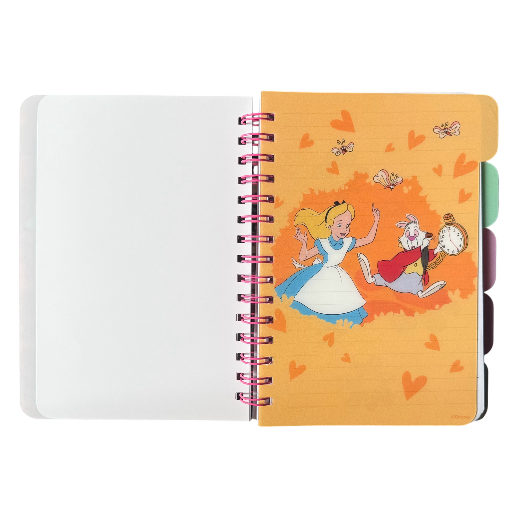 Disney - Alice aux pays des merveilles : Carnet A5 - disneyland - disneyland paris - disney parks - disney store - shop disney - le palais des goodies