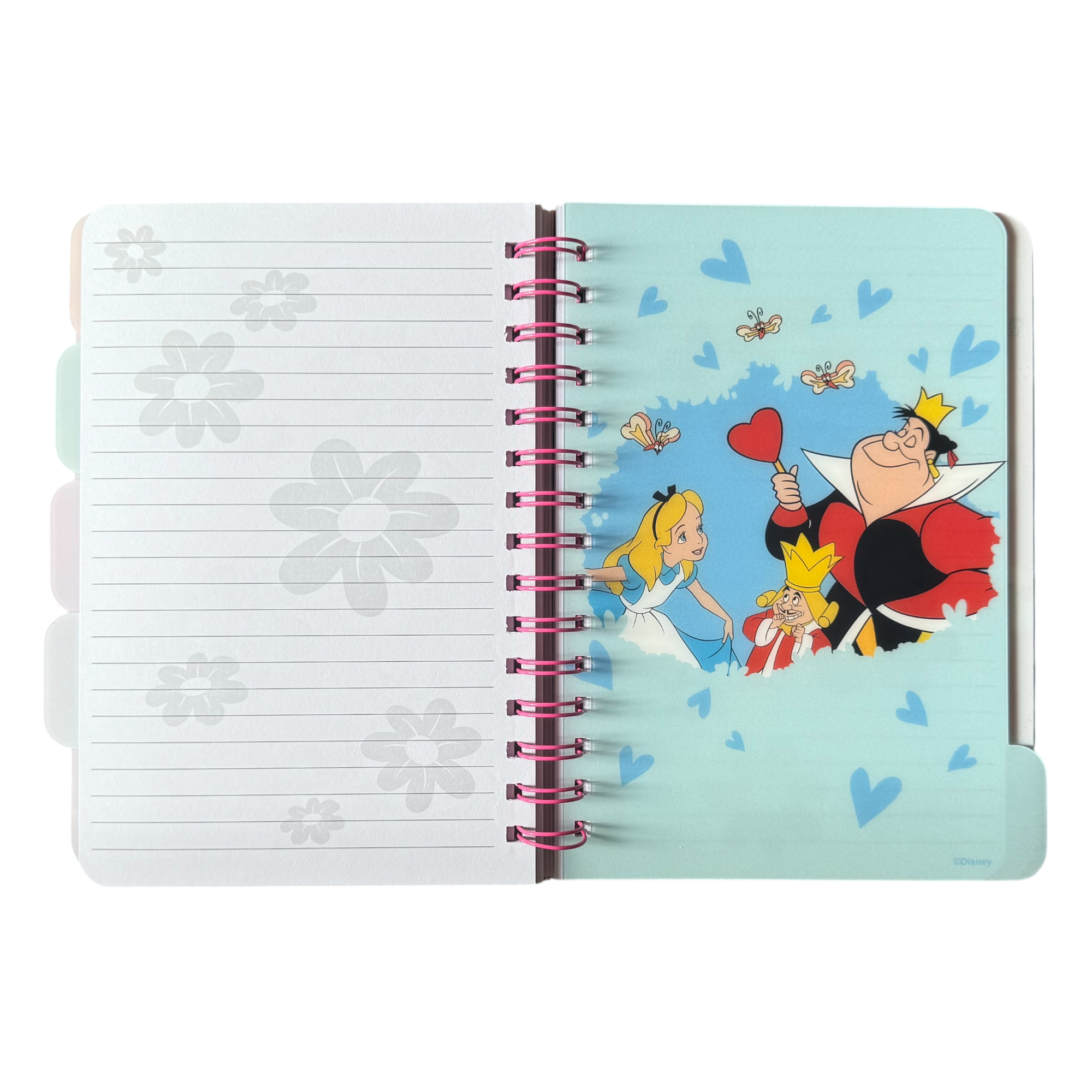 Disney - Alice aux pays des merveilles : Carnet A5 - disneyland - disneyland paris - disney parks - disney store - shop disney - le palais des goodies