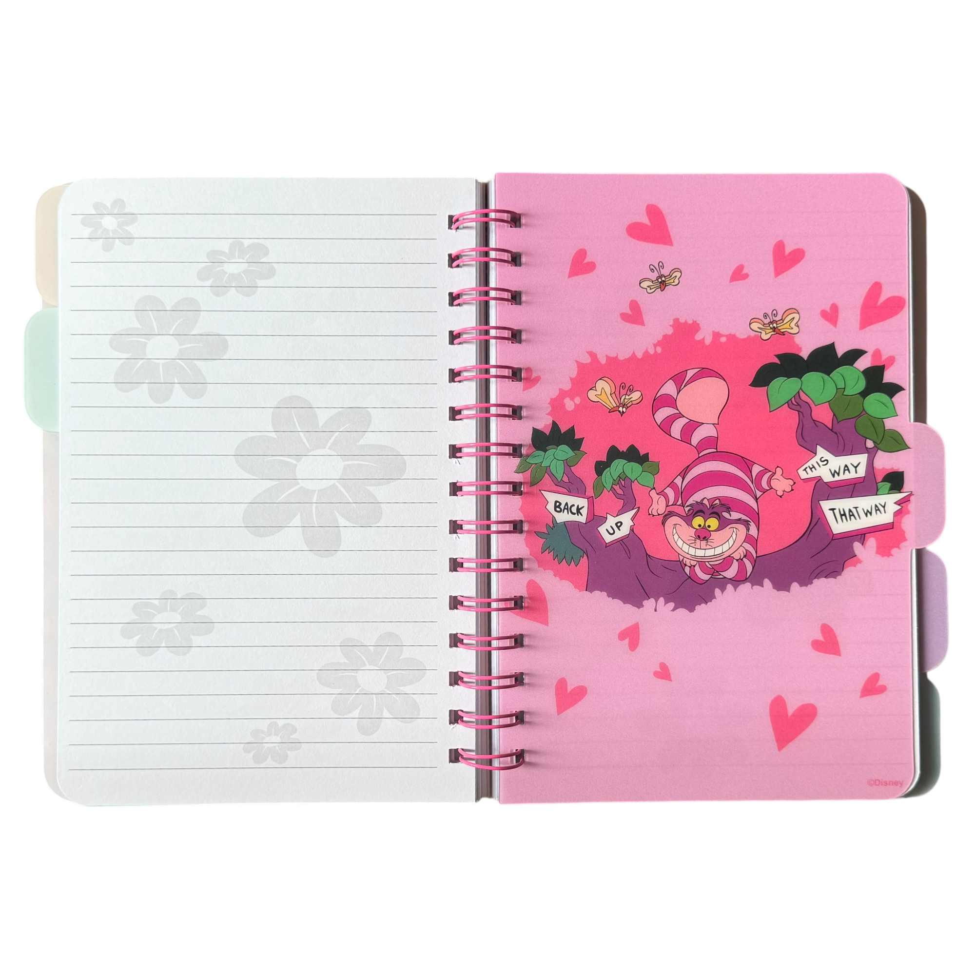 Disney - Alice aux pays des merveilles : Carnet A5 - disneyland - disneyland paris - disney parks - disney store - shop disney - le palais des goodies