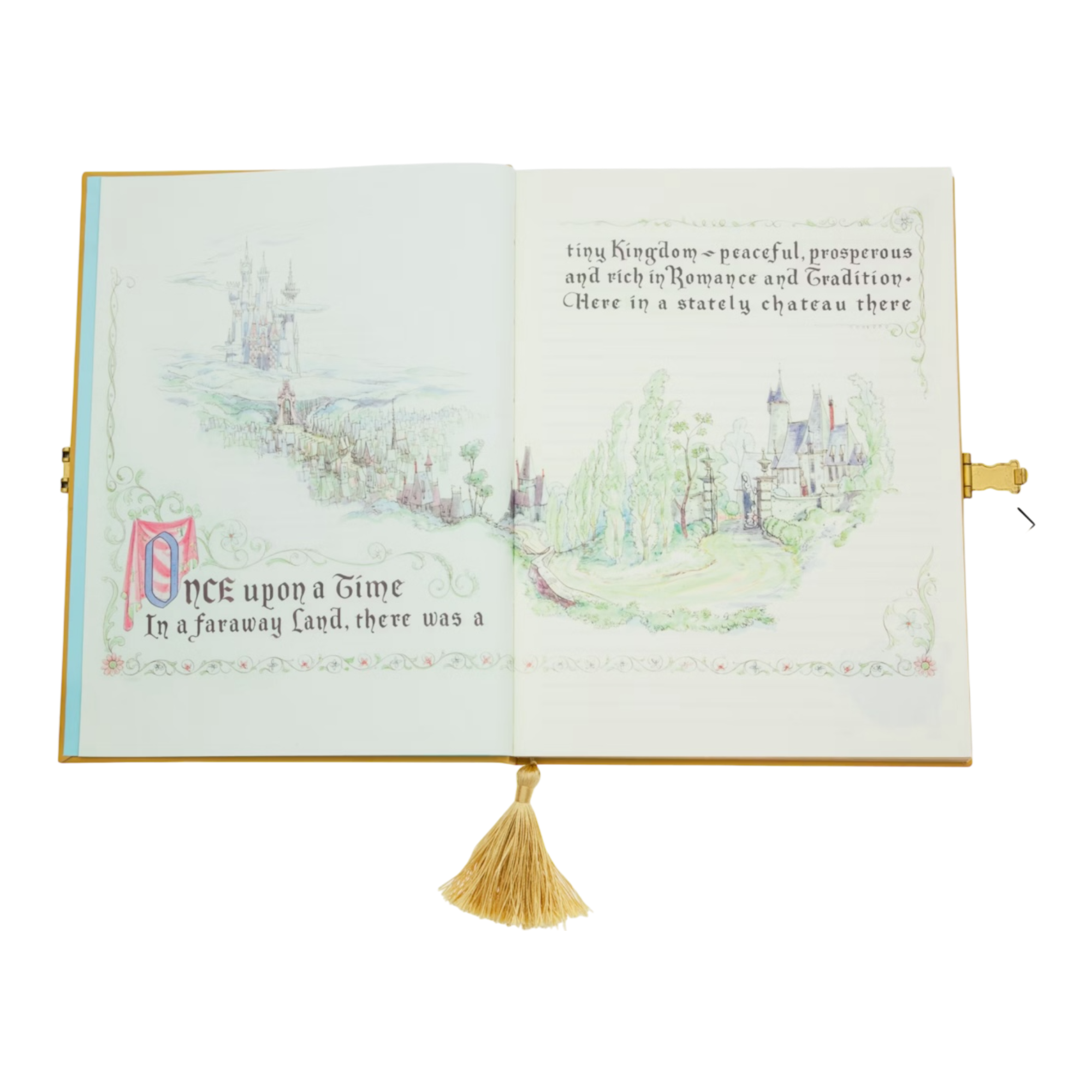 Disney - Cendrillon : Carnet A5 Réplique du Livre de Contes - disneyland - disneyland paris - disney parks - disney store - shop disney - le palais des goodies