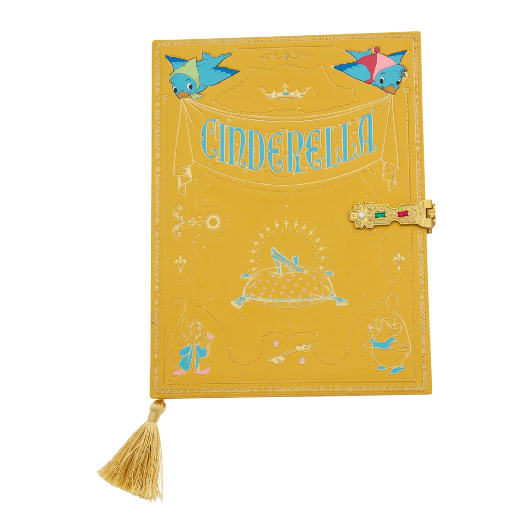 Disney - Cendrillon : Carnet A5 Réplique du Livre de Contes - disneyland - disneyland paris - disney parks - disney store - shop disney - le palais des goodies
