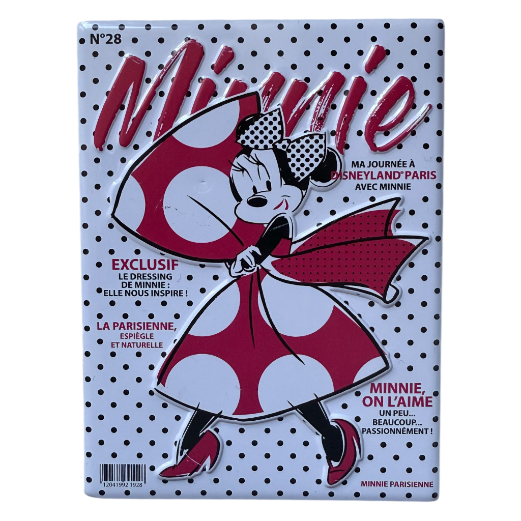 Disney - Minnie Mouse : Magnet MN pois - disneyland - disneyland paris - disney parks - disney store - shop disney - le palais des goodies