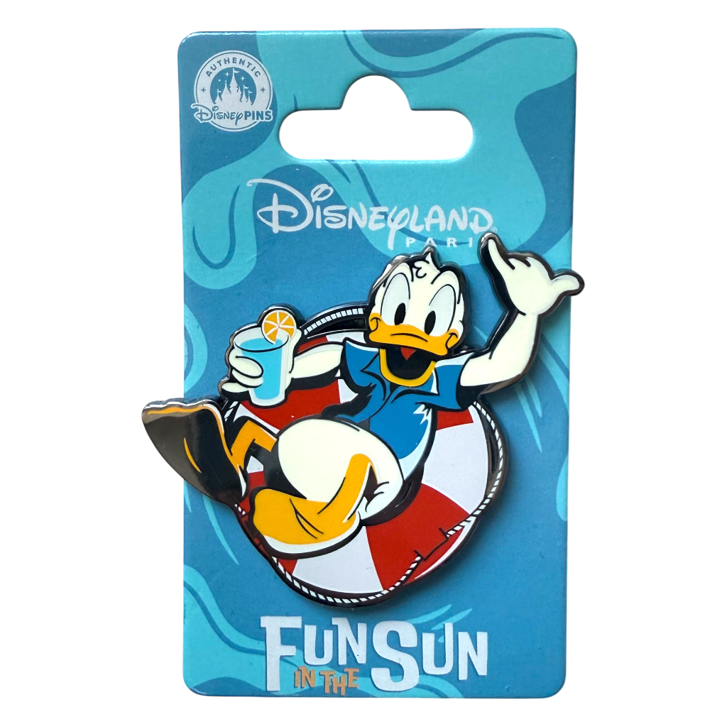 Disney - Donald Duck : Pins Summer Fun - disneyland - disneyland paris - disney parks - disney store - shop disney - le palais des goodies