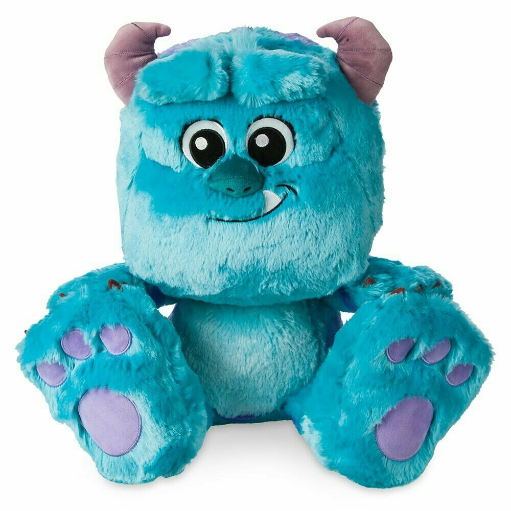 monstres et compagnie peluche coussin sully ou range pyjama 34 cm