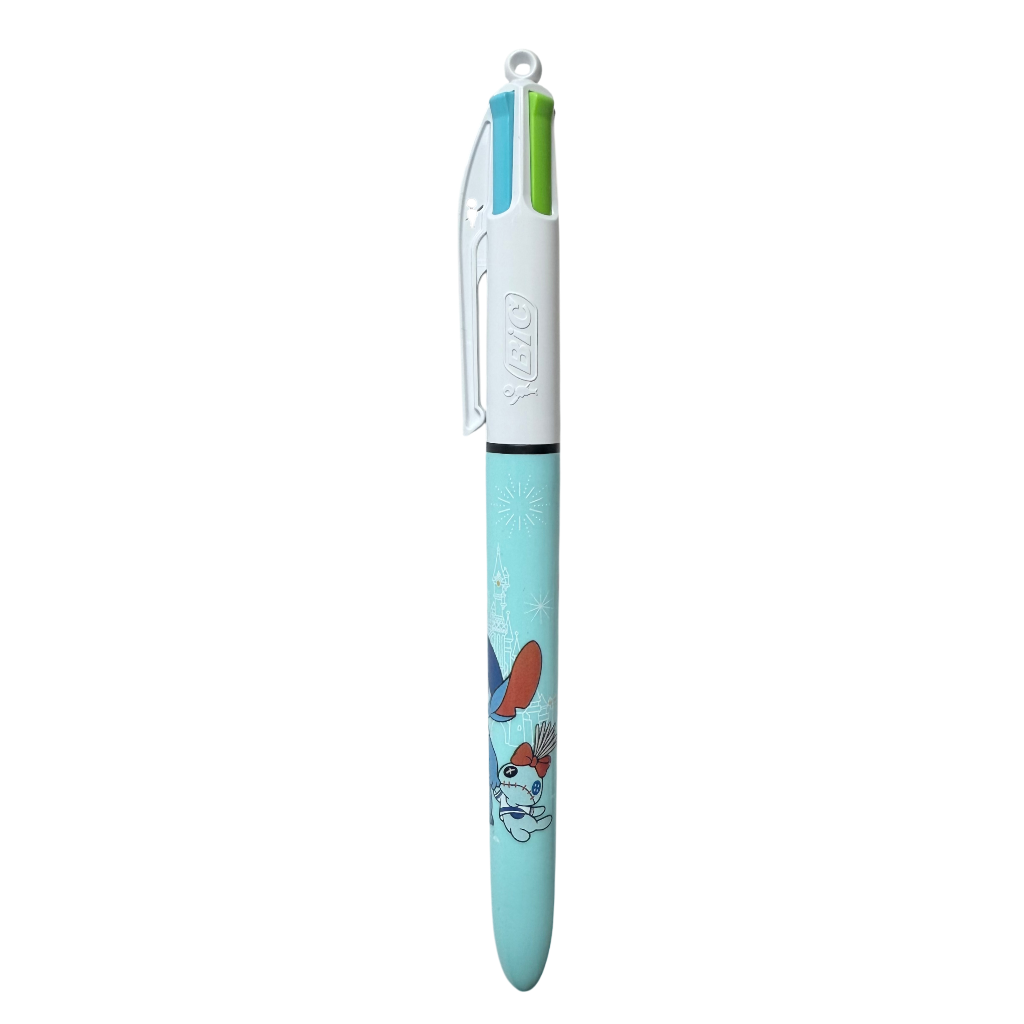 Disney - Lilo et Stitch : Bic 4 couleurs "à Paris" - disneyland - disneyland paris - disney parks - disney store - shop disney - le palais des goodies