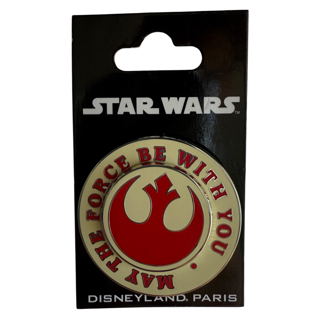 Star Wars : Pins Spinner "May the Force Be With You" - disneyland - disneyland paris - disney parks - disney store - shop disney - lepalais des goodies