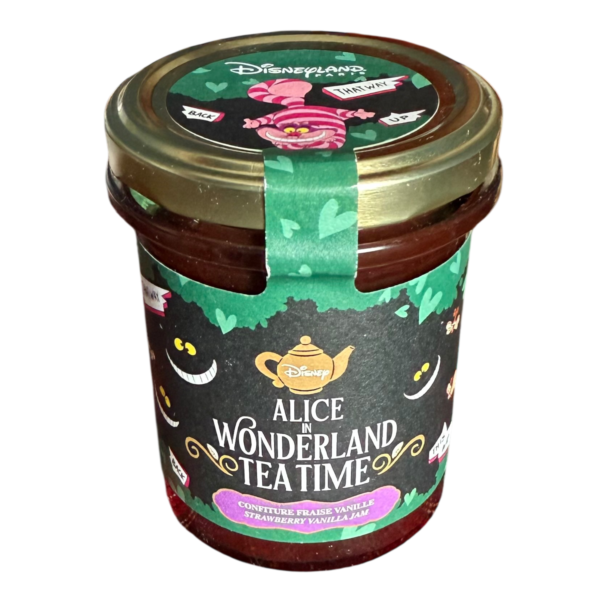 Disney - Alice au pays des merveilles : Confiture fraise vanille - disneyland - disneyland paris - disney parks - disney store - shop disney - le palais des goodies
