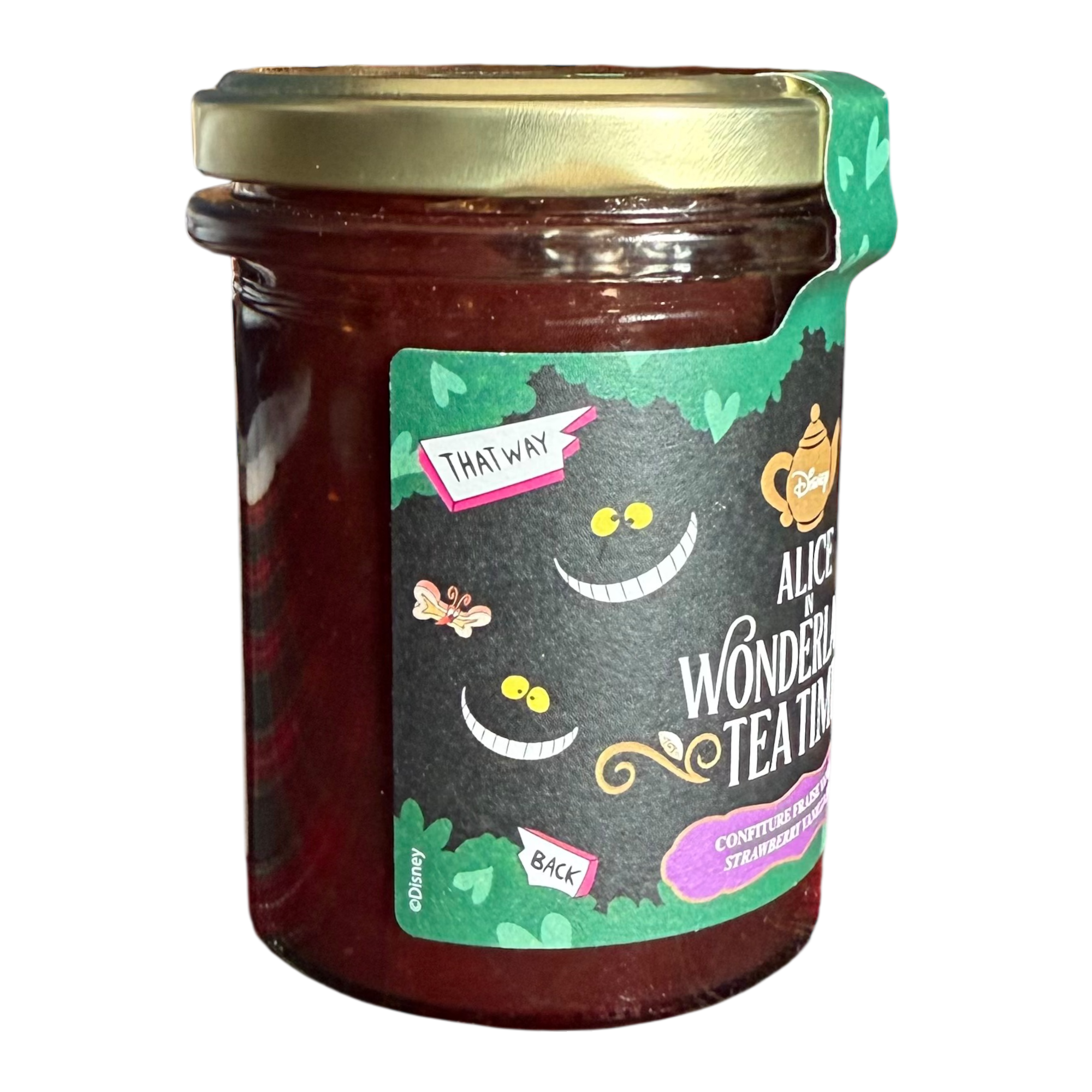 Disney - Alice au pays des merveilles : Confiture fraise vanille - disneyland - disneyland paris - disney parks - disney store - shop disney - le palais des goodies