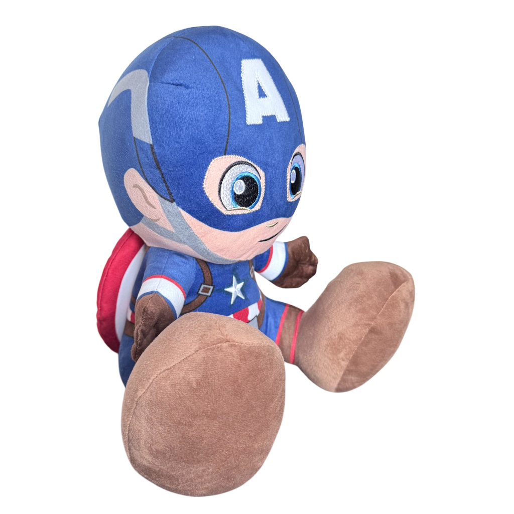 Marvel - Captain America : Peluche Big feet - disneyland - disneyland paris - disney parks - disney store - shop disney - le palais des goodies