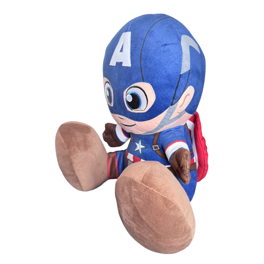 Marvel - Captain America : Peluche Big feet - disneyland - disneyland paris - disney parks - disney store - shop disney - le palais des goodies