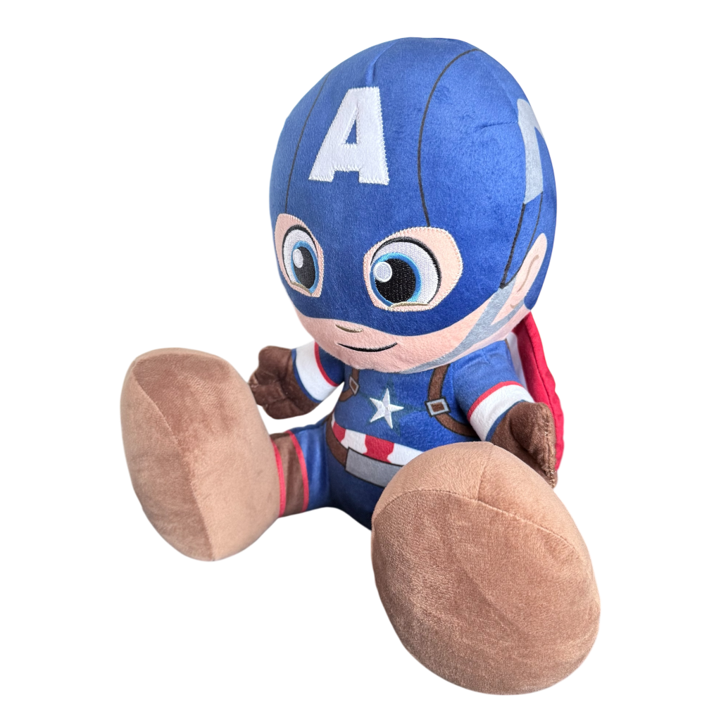 Marvel - Captain America : Peluche Big feet - disneyland - disneyland paris - disney parks - disney store - shop disney - le palais des goodies