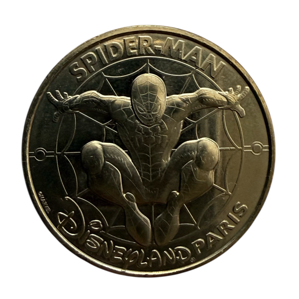 Marvel - Médaille de Paris : Spider-Man - disneyland - disneyland paris - disney parks - disney store - shop disney - le palais des goodies