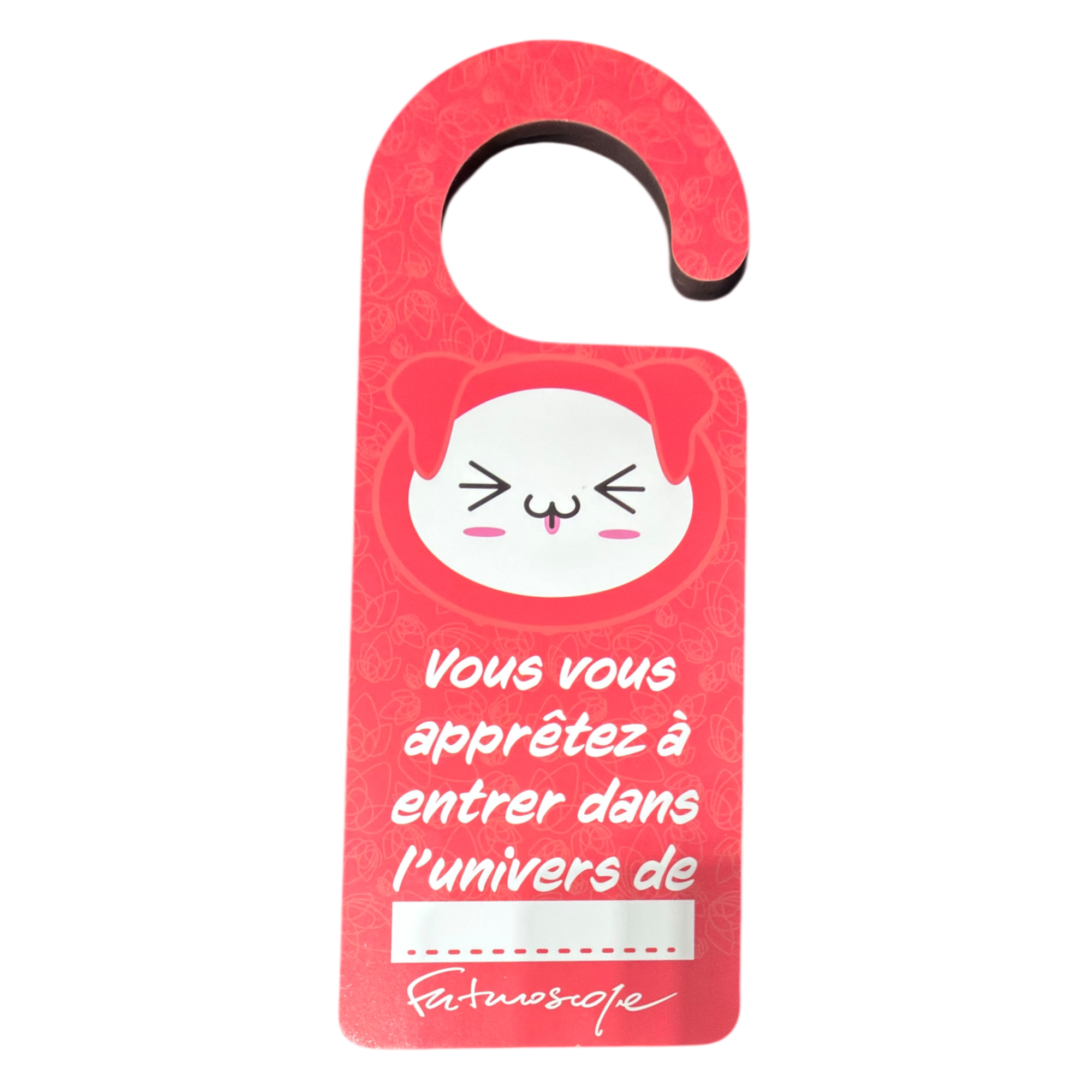Futuroscope : Plaque de porte "Silence, je dors" - le palais des goodies
