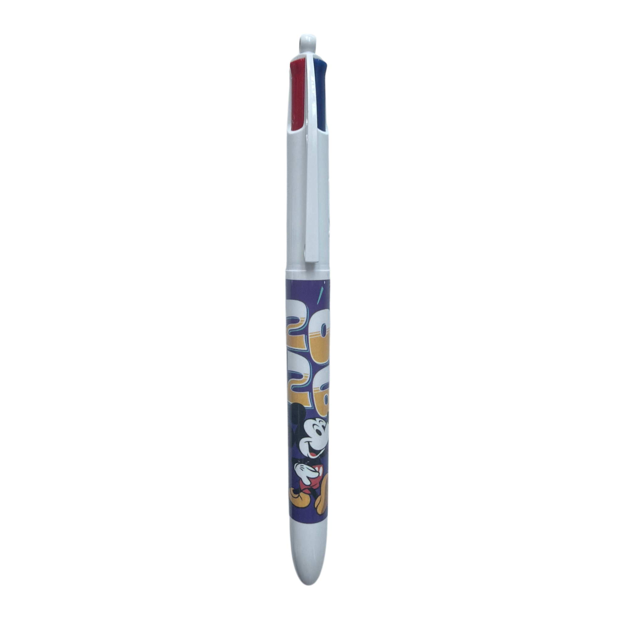 Disney - Mickey Mouse : Stylo BIC 4 couleurs "2026" - disneyland - disneyland paris - disney parks - disney store - shop disney - le palais des goodies