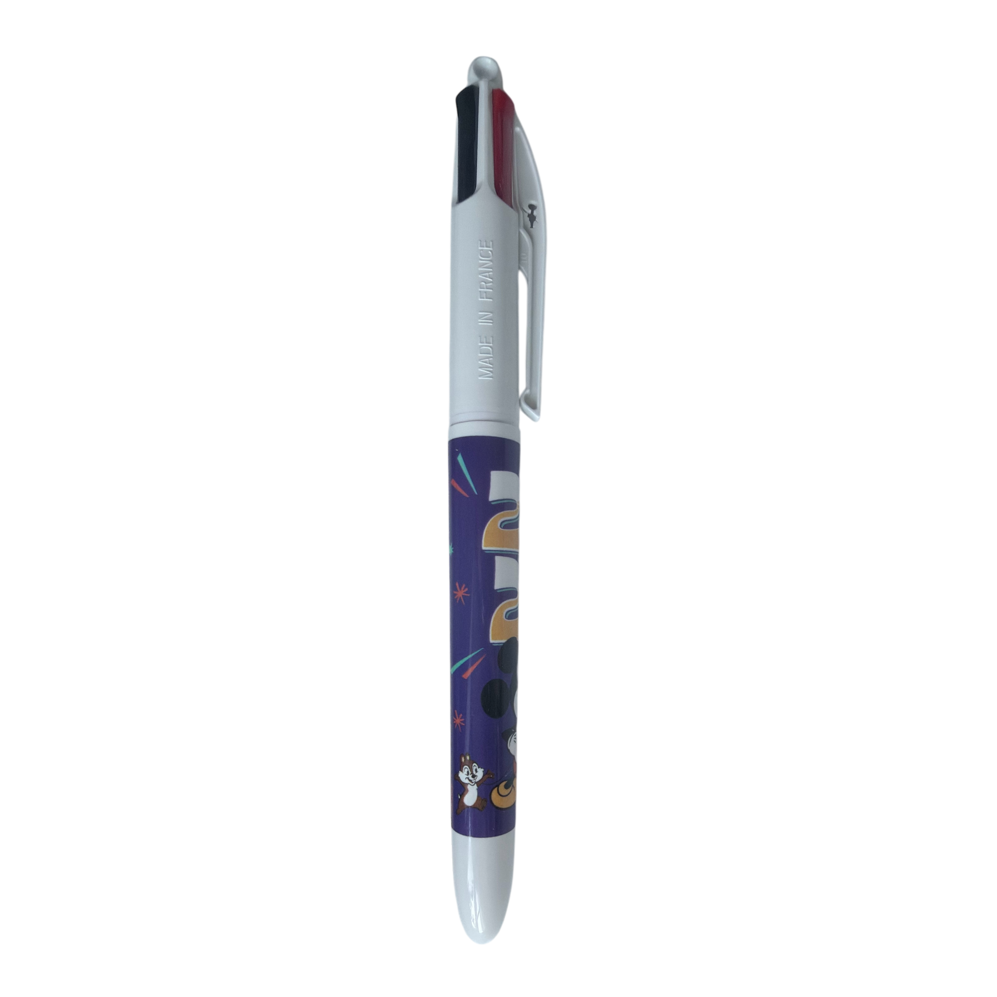 Disney - Mickey Mouse : Stylo BIC 4 couleurs "2026" - disneyland - disneyland paris - disney parks - disney store - shop disney - le palais des goodies