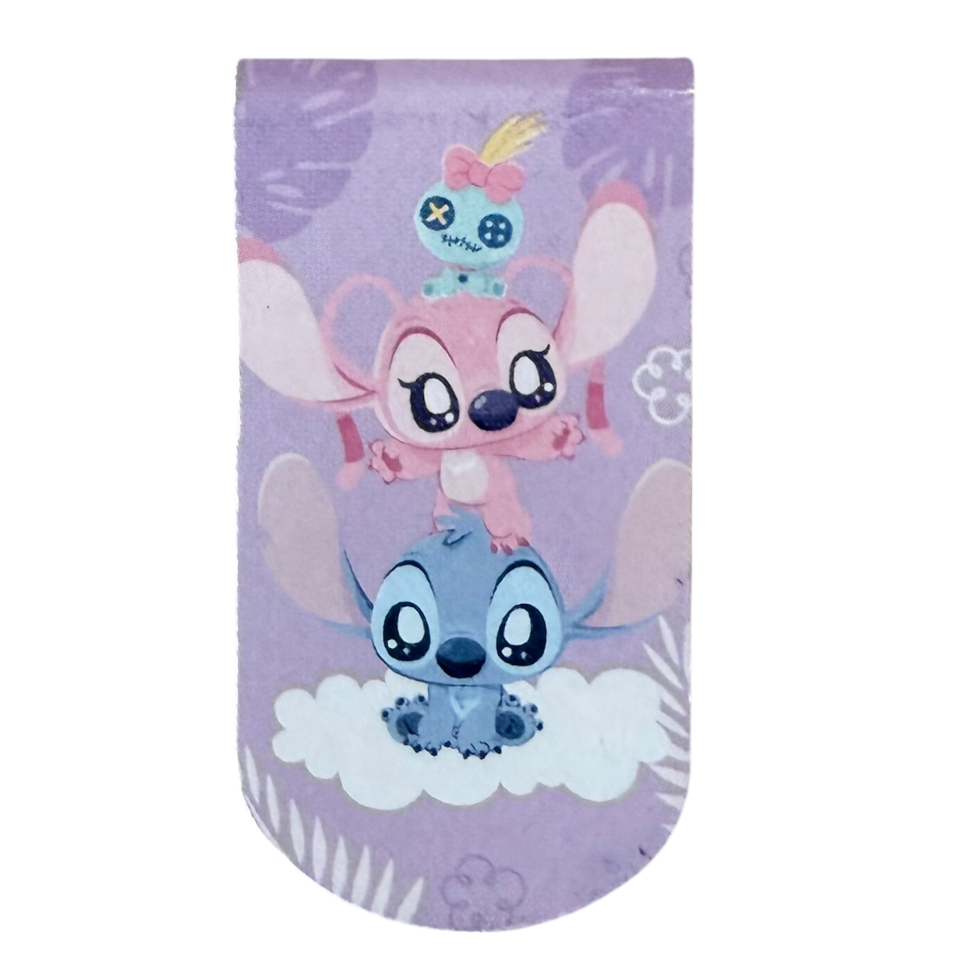 Disney - Lilo et Stitch : Set de 4 marque-pages magnétiques