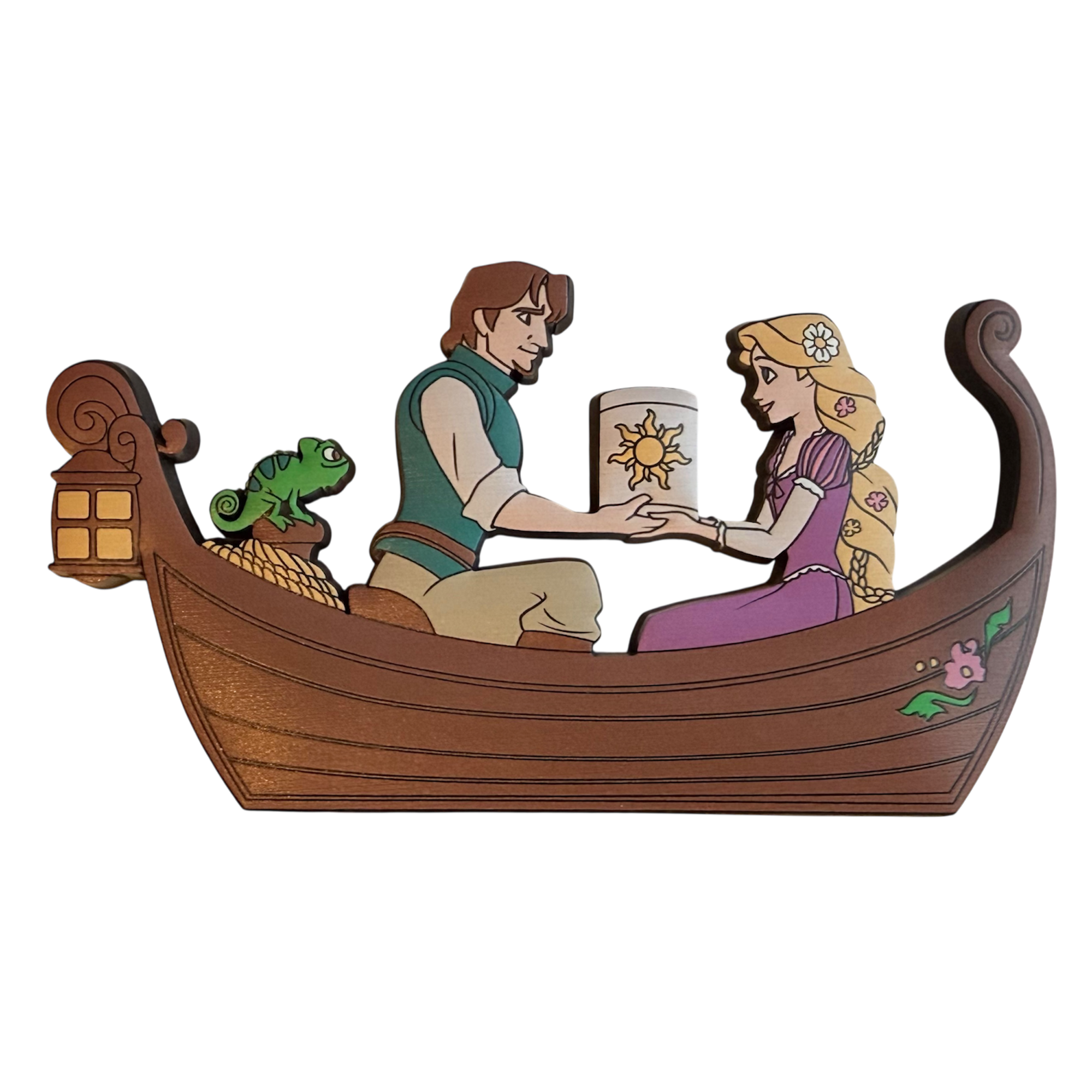 Disney - Raiponce : Magnet scène romantique - disneyland - disneyland paris - disney parks - disney store - shop disney - le palais des goodies
