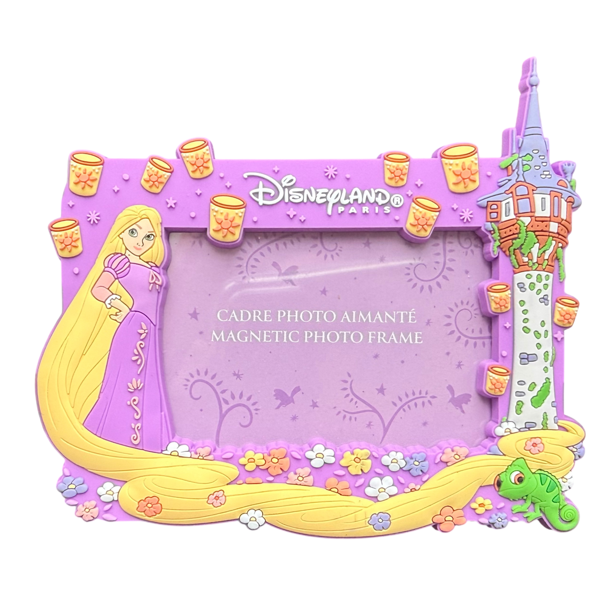 Disney - Raiponce : Magnet cadre photo aimanté - disneyland - disneyland paris - disney parks - disney store - shop disney - le palais des goodies