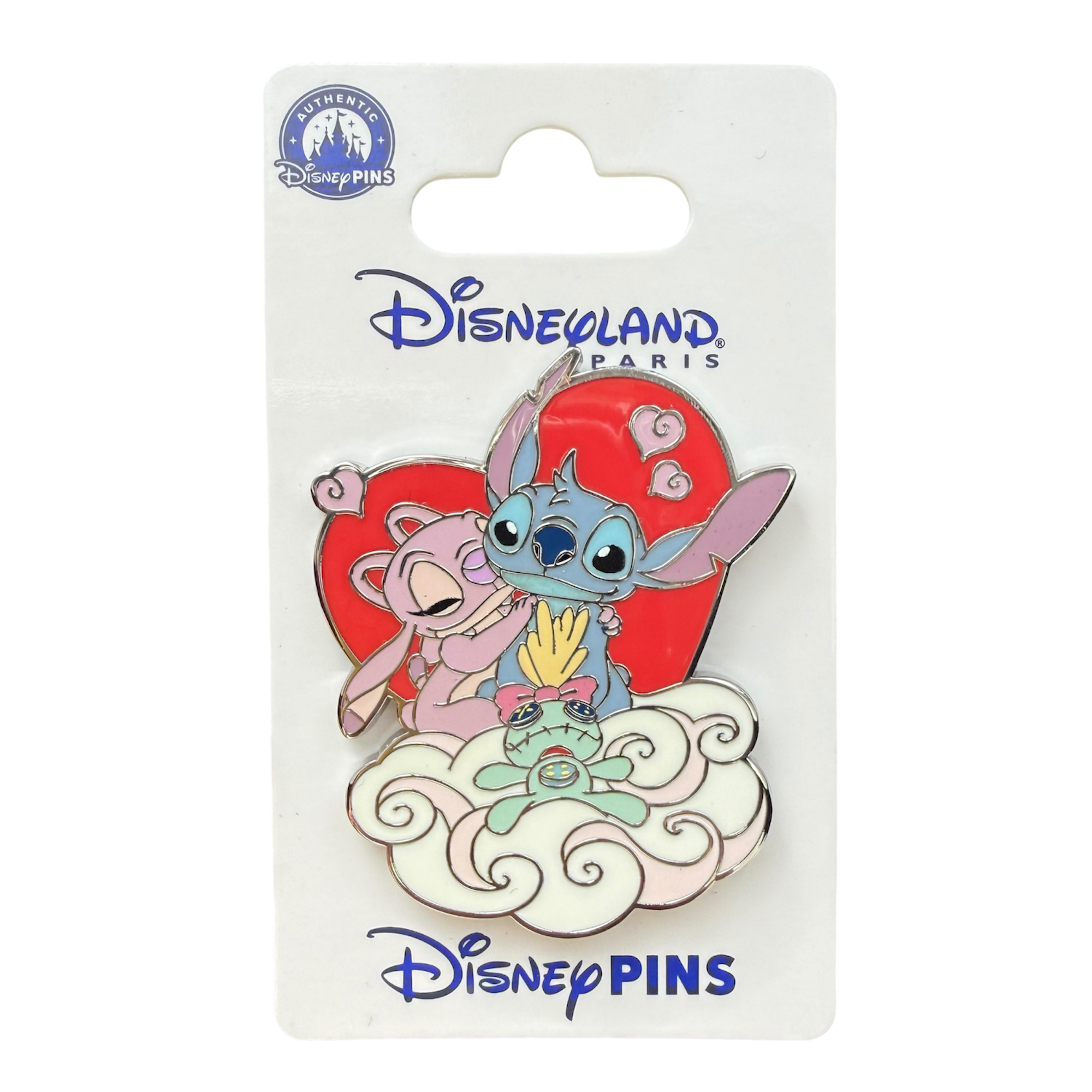 Disney - Mickey Lilo et Stitch : Pins Stitch et Angel - disneyland - disneyland paris - disney parks - disney store - shop disney - le palais des goodies