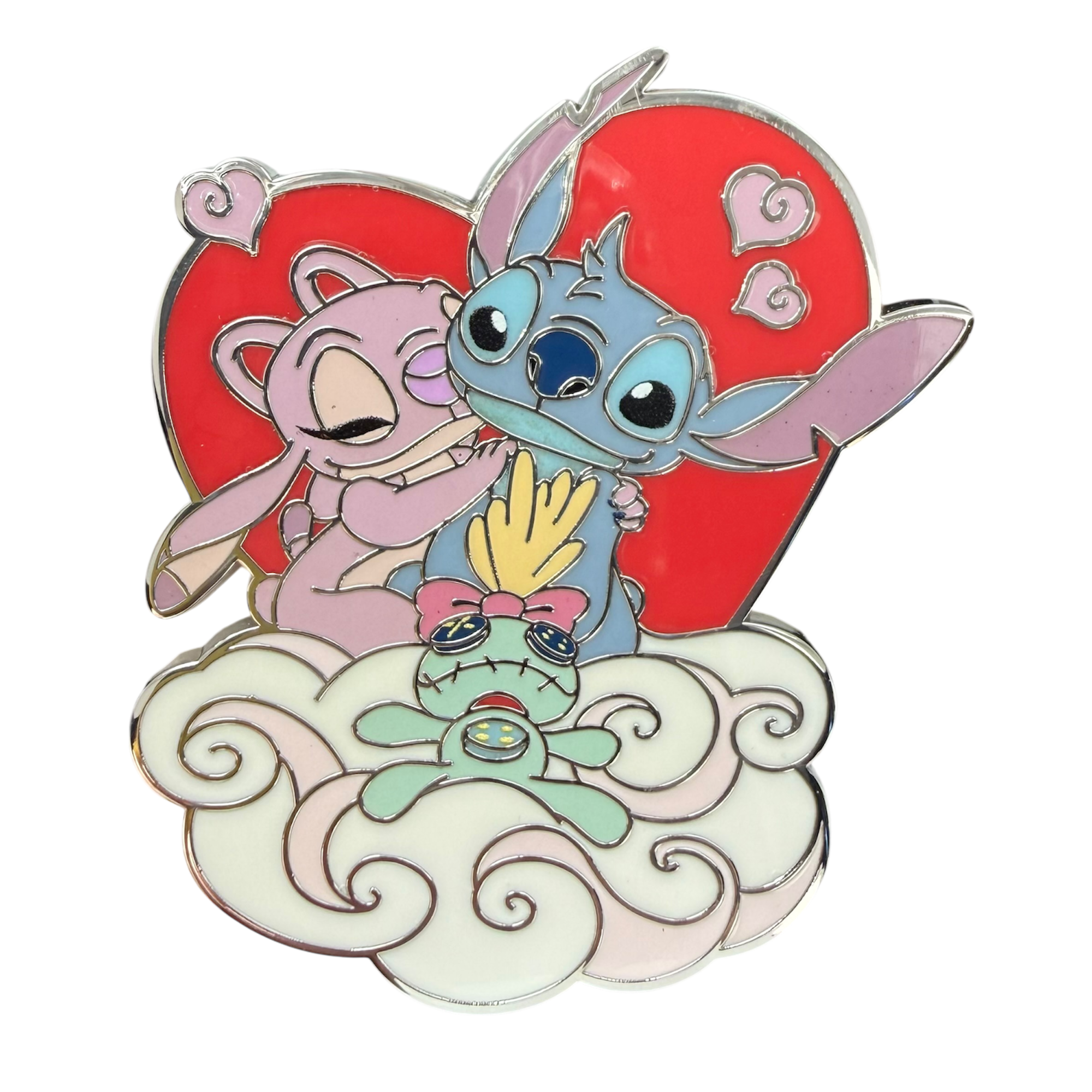 Disney - Mickey Lilo et Stitch : Pins Stitch et Angel - disneyland - disneyland paris - disney parks - disney store - shop disney - le palais des goodies