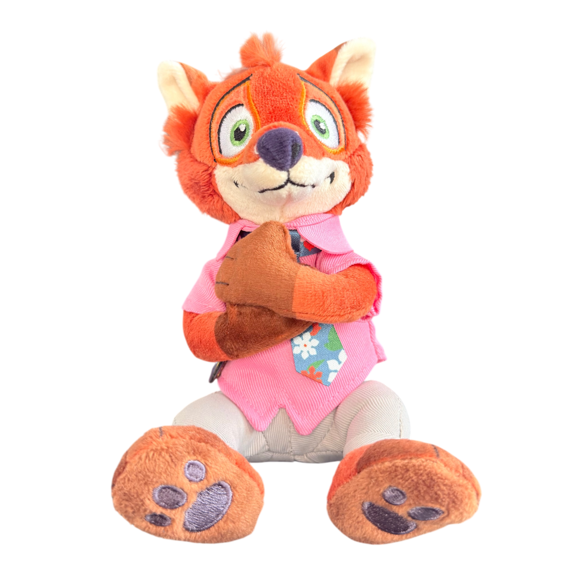 Disney - Zootopie : Peluche aimantée Peluche aimantée Nick Wild - disneyland - disneyland paris - disney parks - disney store - shop disney - le palais des goodies