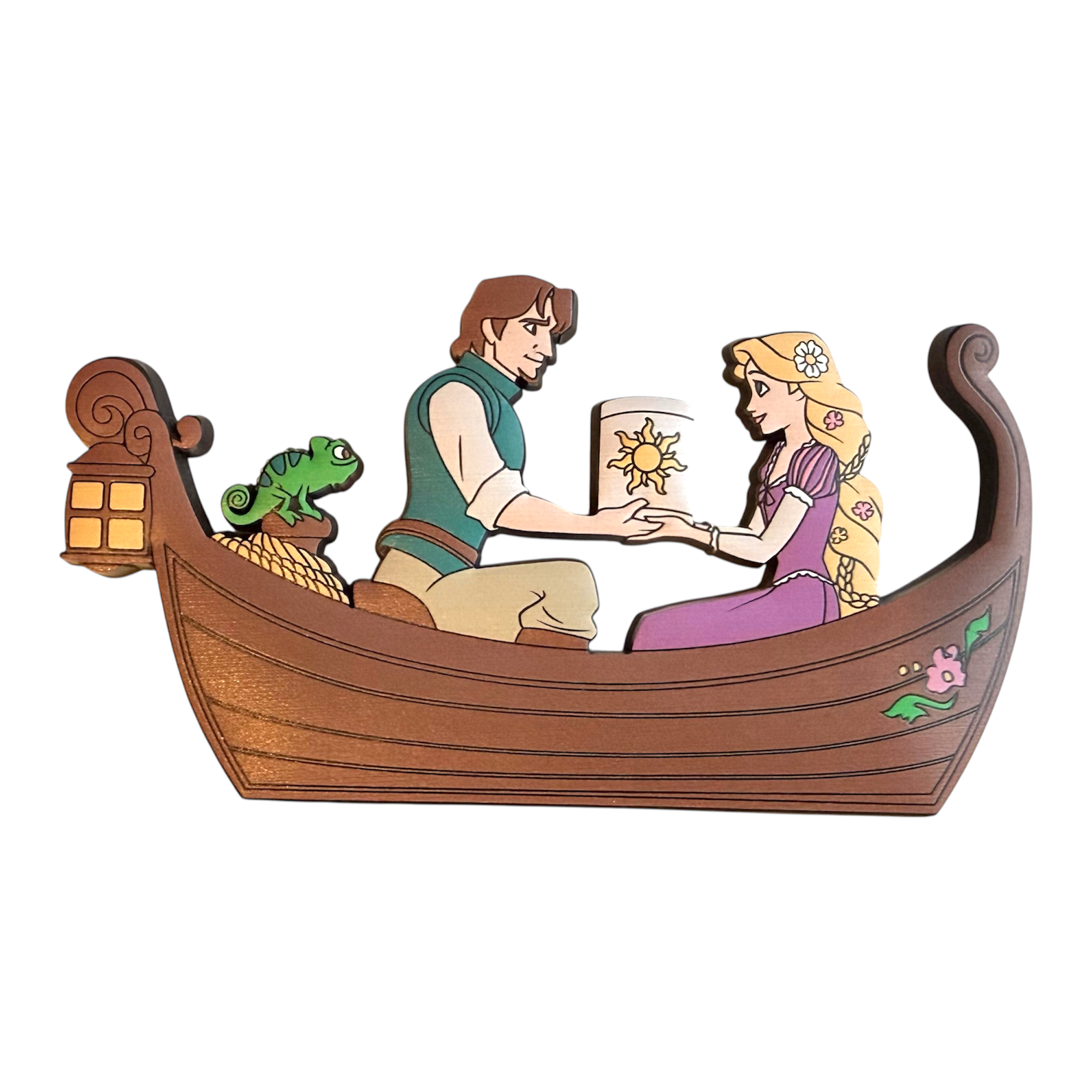 Disney - Raiponce : Magnet scène romantique - disneyland - disneyland paris - disney parks - disney store - shop disney - le palais des goodies
