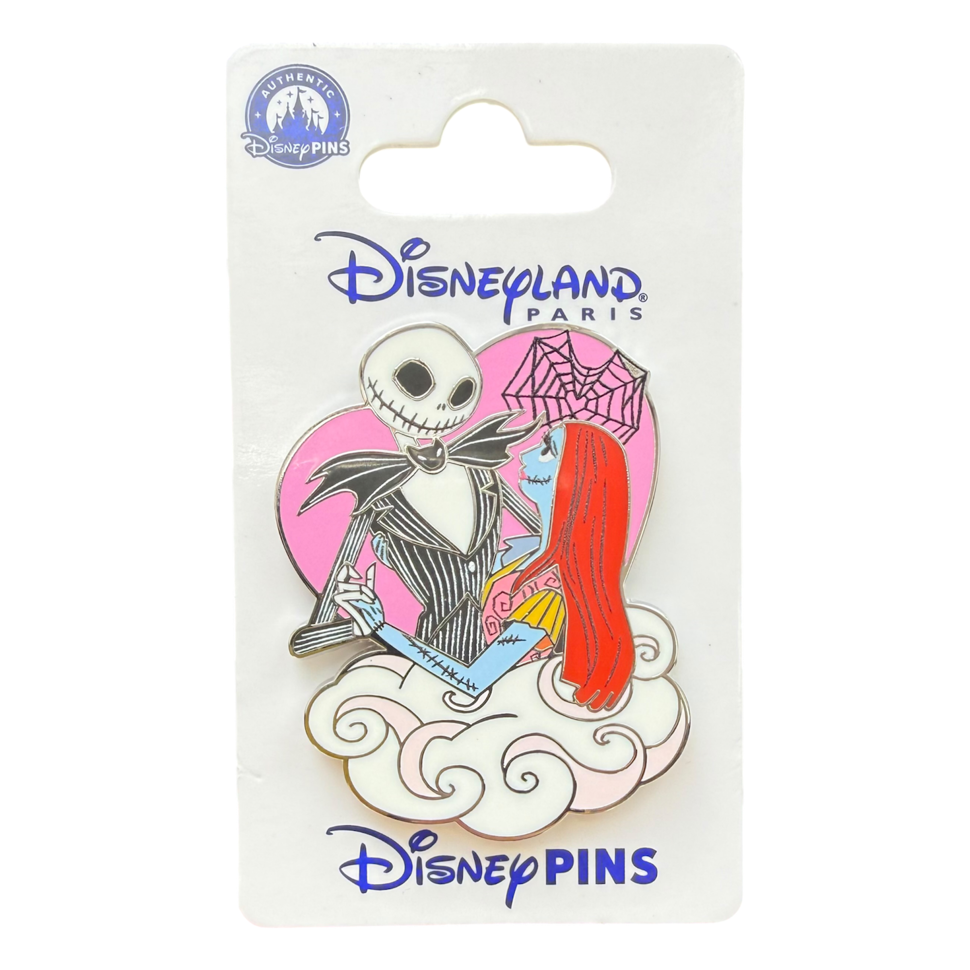Disney - Létrange noël de Monsieur Jack : Pins Jack et Sally - disneyland - disneyland paris - disney parks - disney store - shop disney - le palais des goodies
