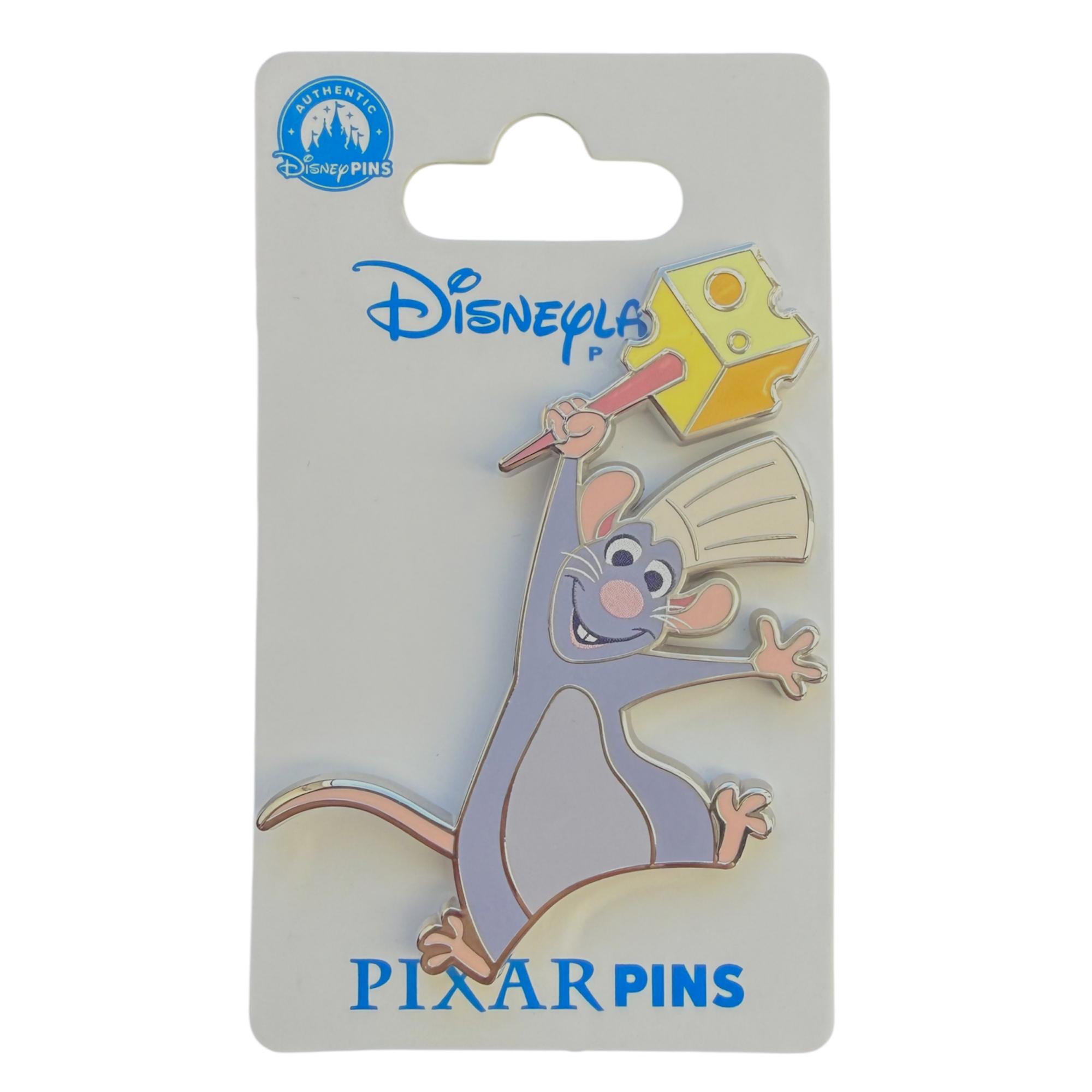 Disney/Pixar - Ratatouille : Pins Rémy avec fromage - disneyland - disneyland paris - disney parks - disney store -shop disney - le palais des goodies