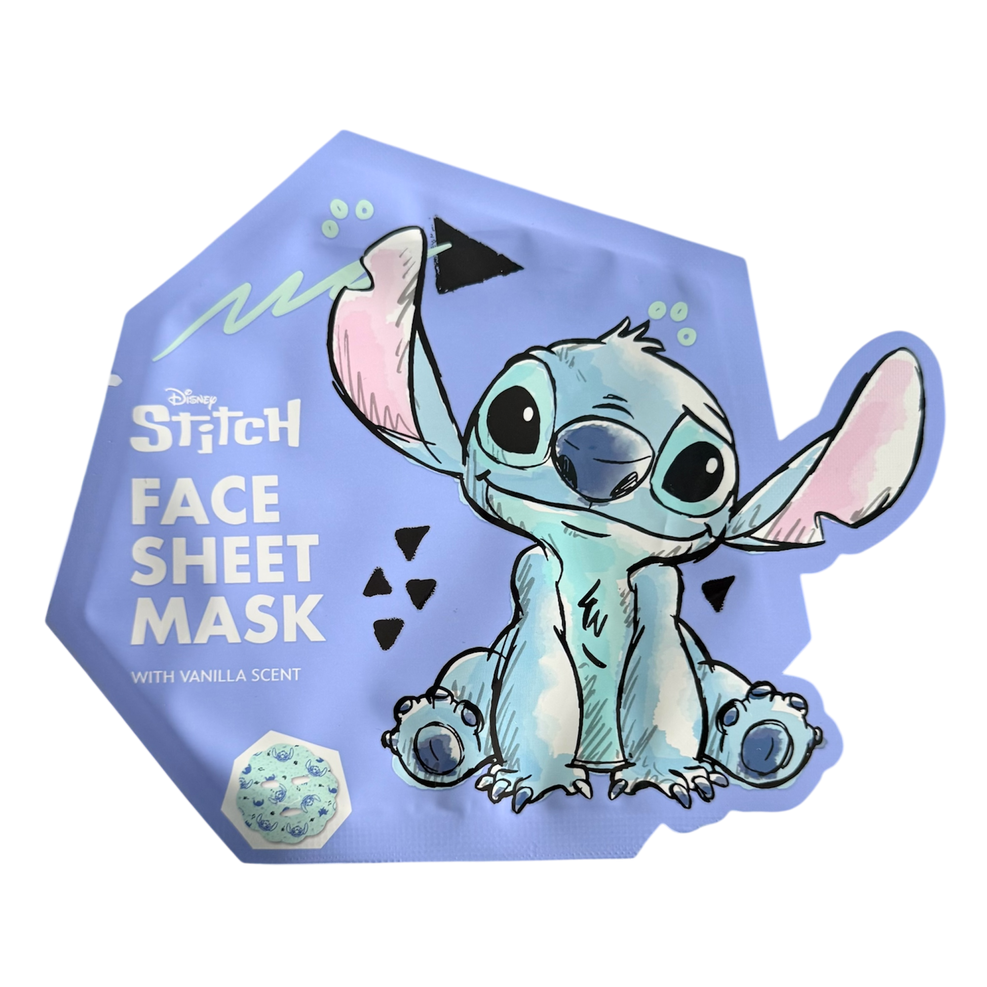 Disney - Lilo et Stitch : Masque en tissu pour visage "Stitch" - disneyland - disneyland paris - disney parks - disney store - shop disney - le palais des goodies