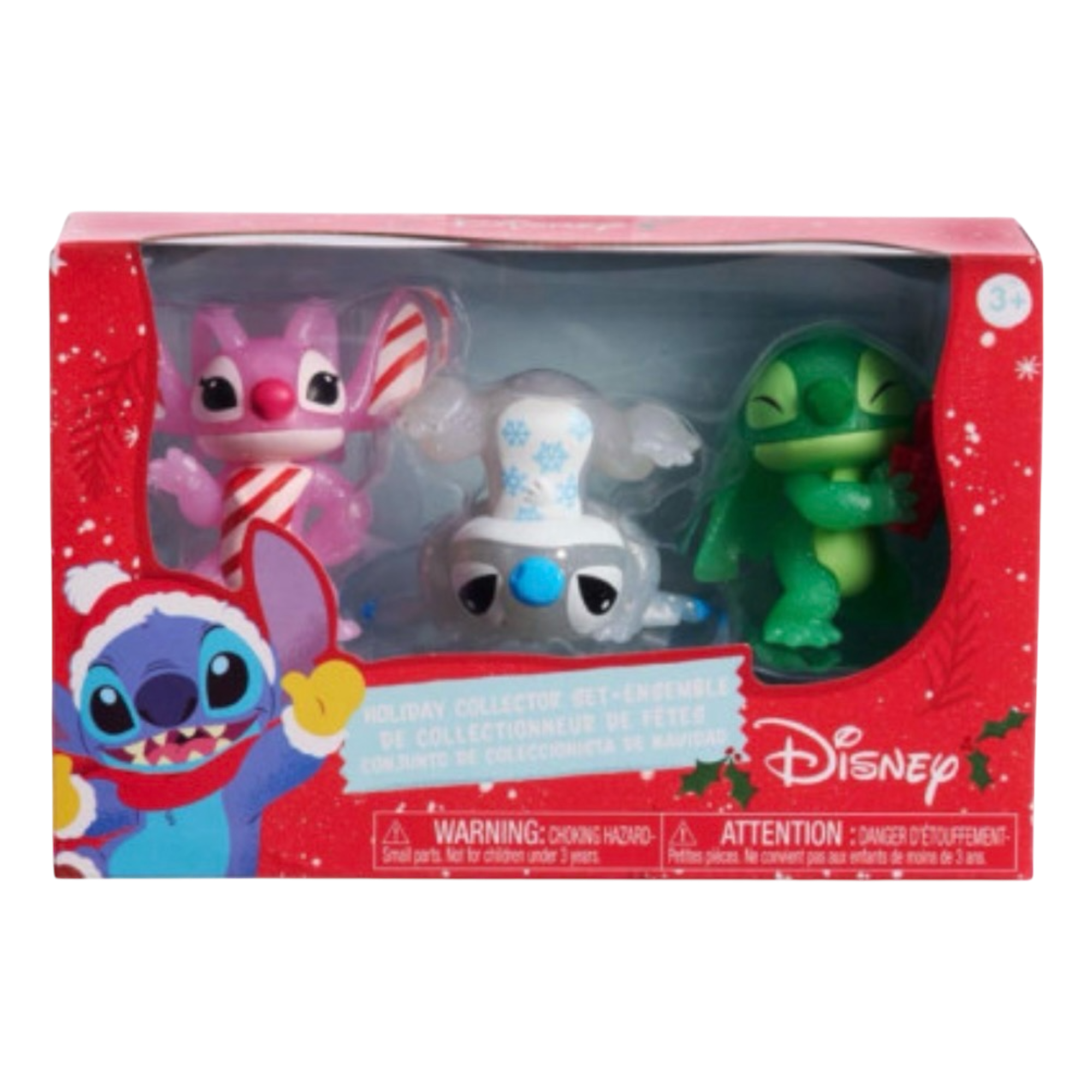 Disney - Lilo et Stitch : Lot de 3 mini figurines "Holiday Collection" - disneyland - disneyland paris - disney parks - disney store - shop disney - le palais des goodies