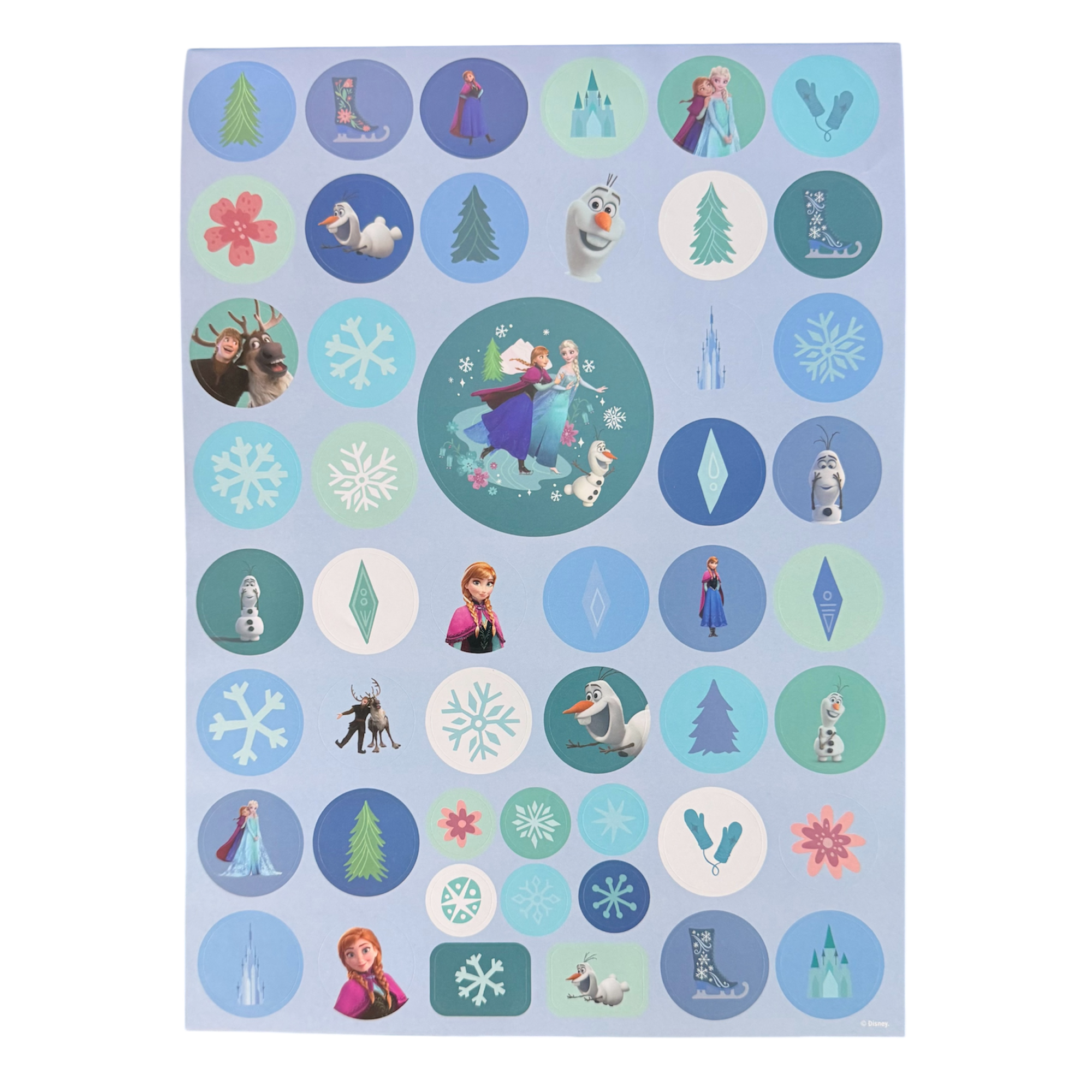Disney - La Reine des Neiges : Set de 1000 stickers - disneyland - disneyland paris - disney parks - disney store - shop disney - le palais des goodies