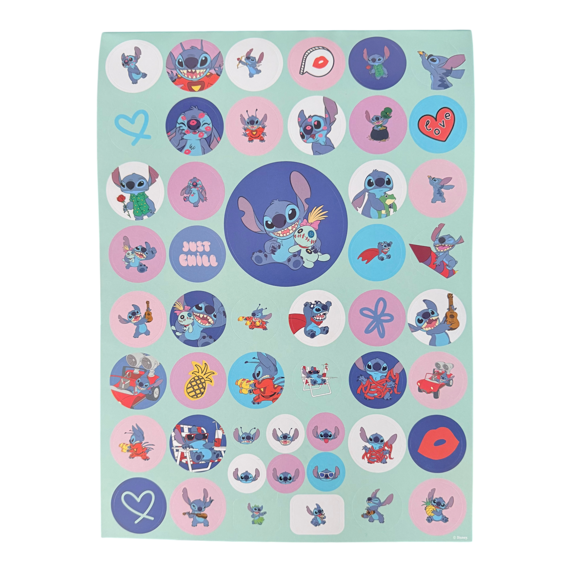 Disney - Lilo et Stitch : Set de 1000 stickers - disneyland - disneyland paris - disney parks - disney store shop disney - le palais des goodies
