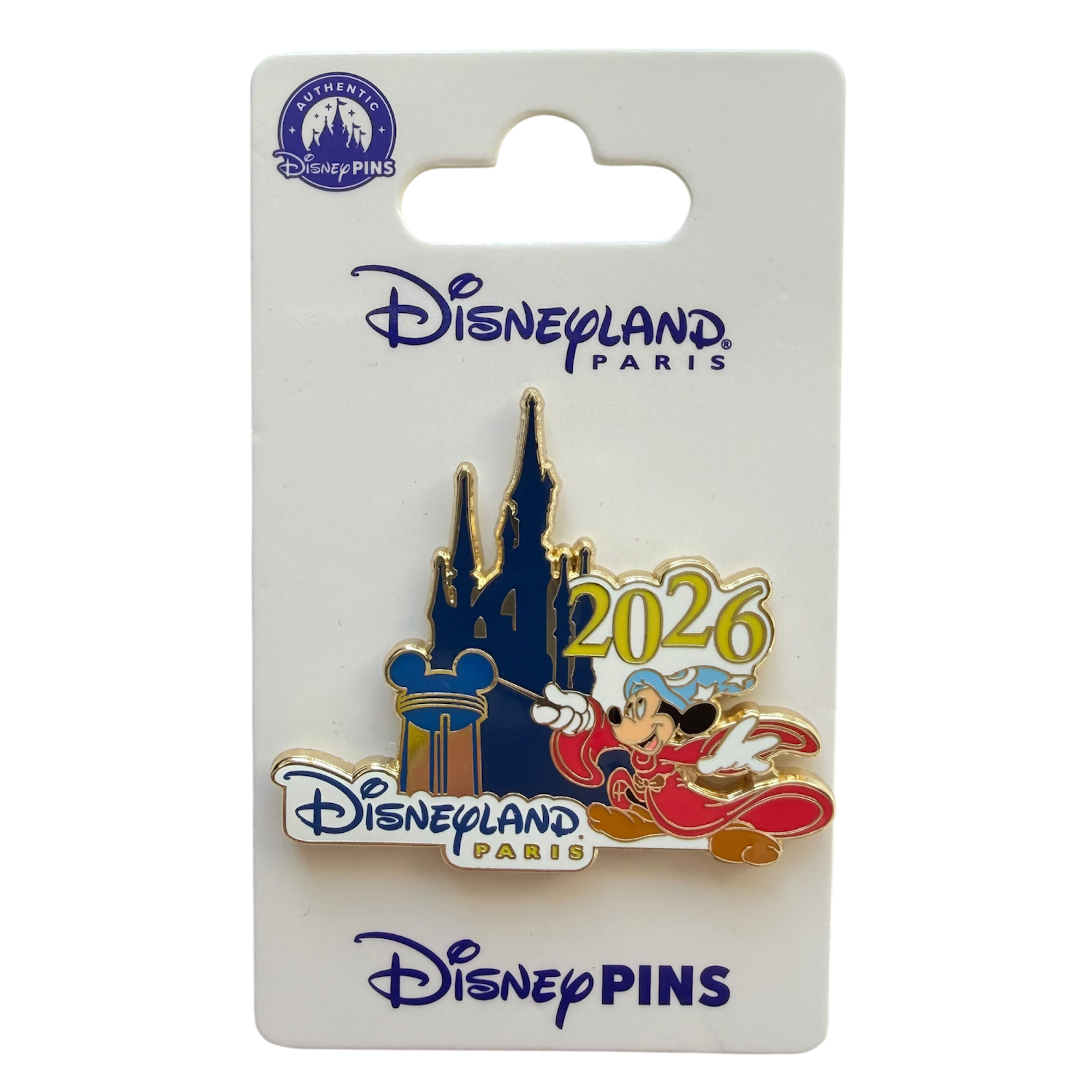 Disney - Mickey Mouse : Pins château 2026 - disneyland - disneyland paris - disney parks - disney store - shop disney - le palais des goodies