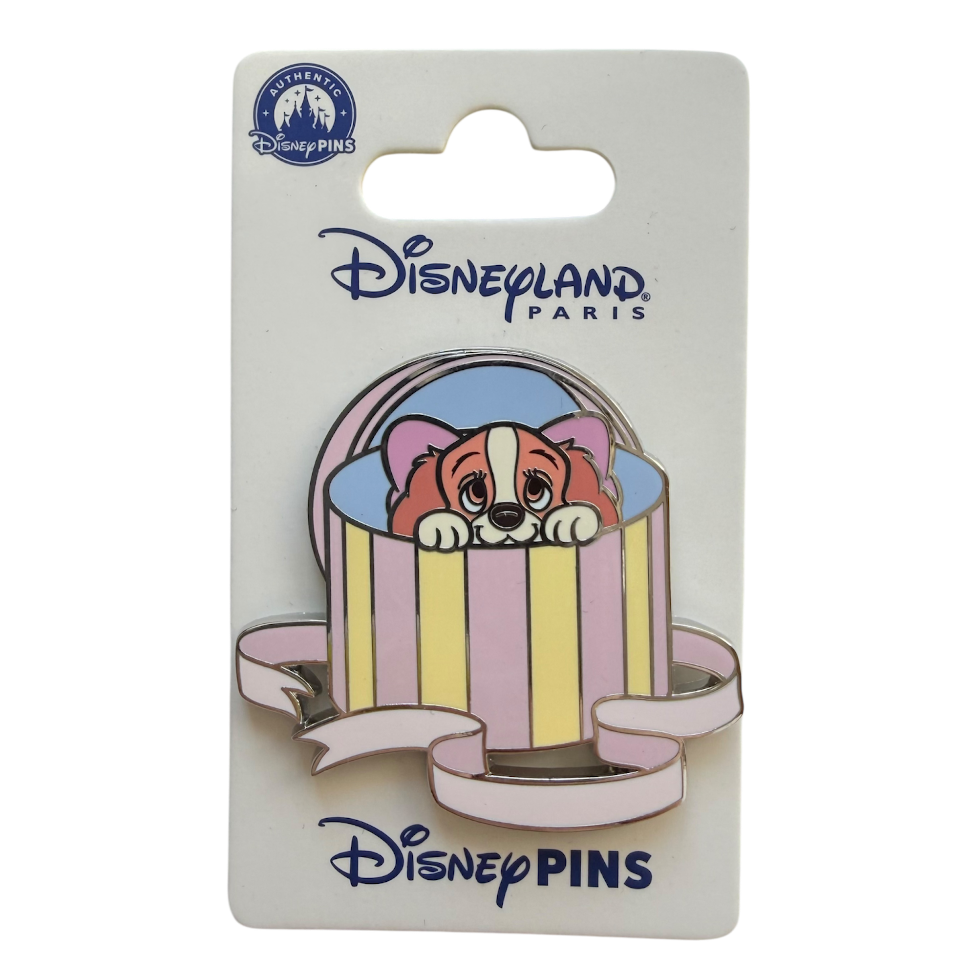 Disney - La Belle et le Clochard : Pins Lady - disneyland - disneyland paris - disney parks - disney store - shop disney - le palais des goodies