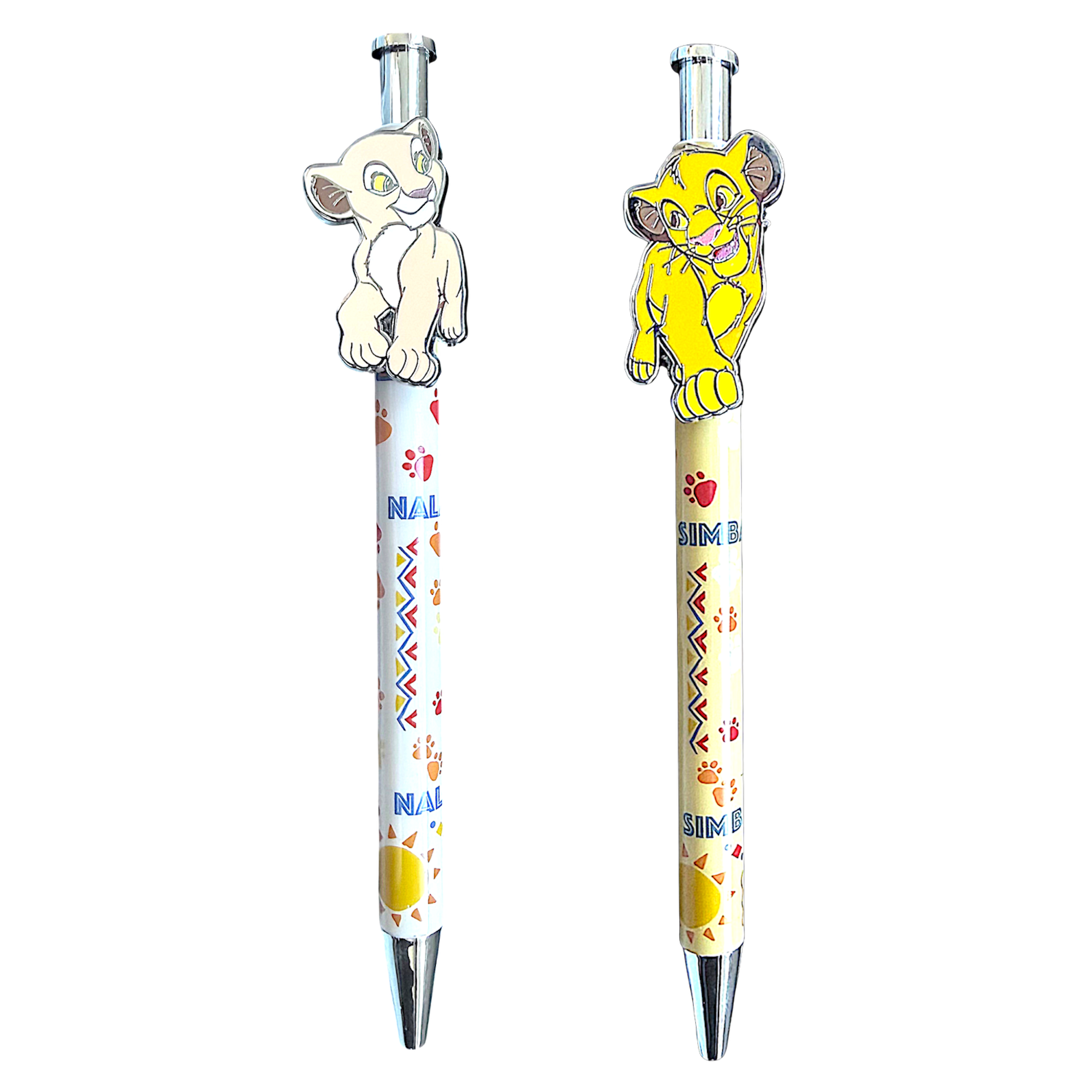 Disney - Le roi lion : Set de 2 stylos personnages - disneyland - disneyland paris - disney parks - disney store - shop disney - le palais des goodies
