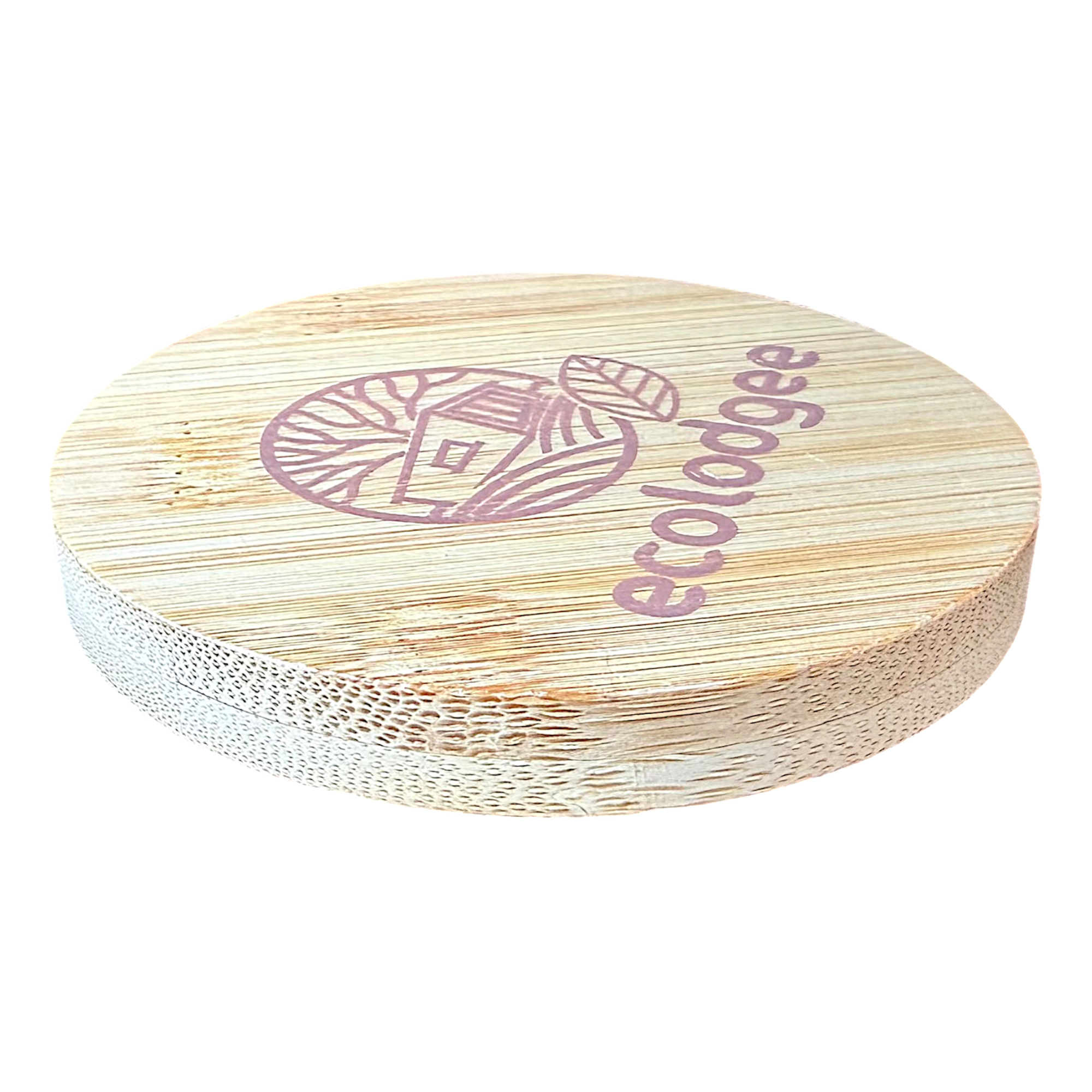 Futuroscope - Ecolodgee : Décapsuleur rond en bois et métal - le palais des goodies