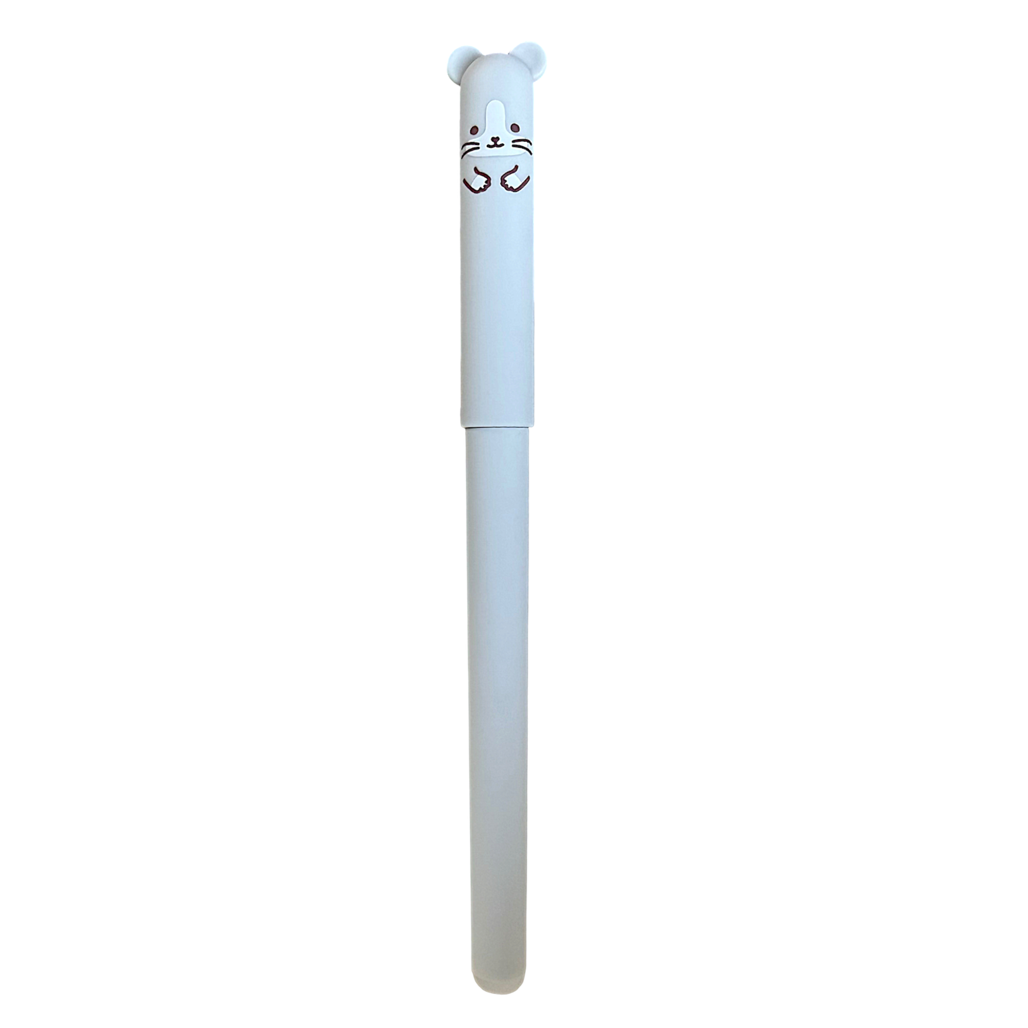 Set de 4 stylos gel effaçables animaux pastel - le palais des goodies