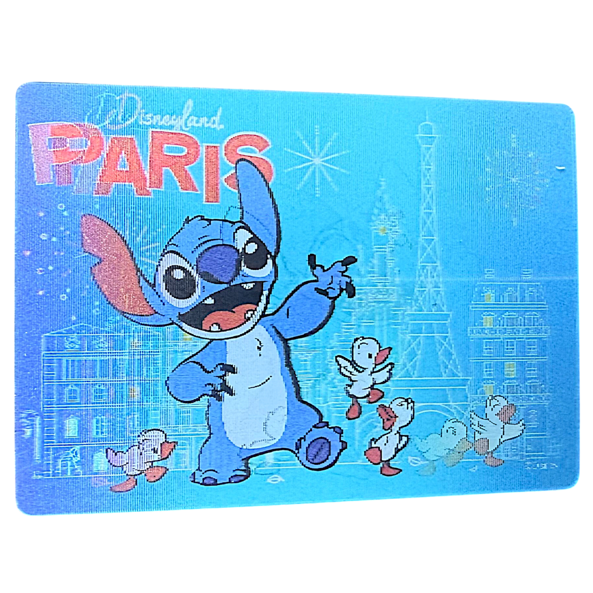 Disney - Lilo et Stitch : Magnet lenticulaire - disneyland - disneyland paris - disney parks - disney store - shop disney - le palais des goodies