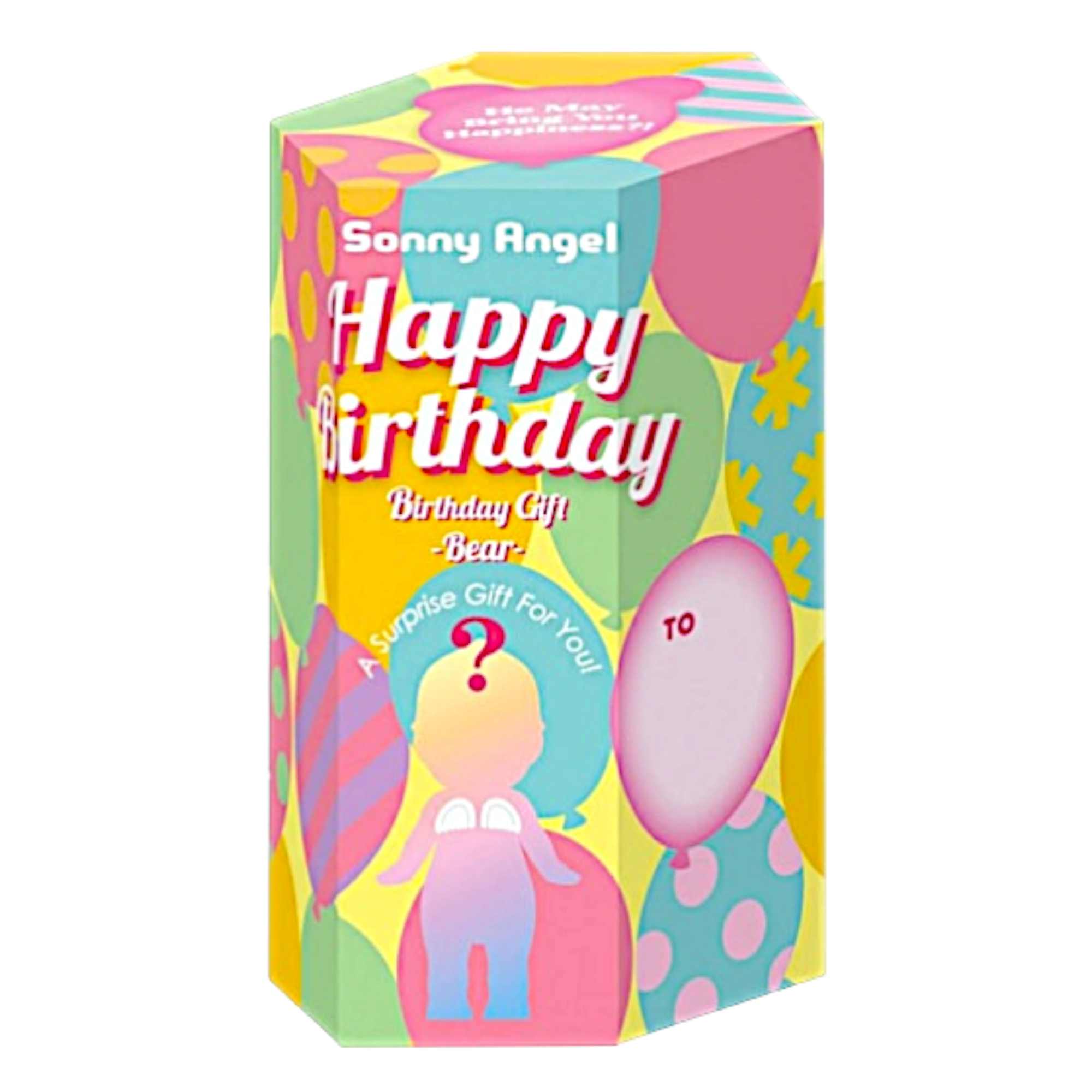 Sonny Angel – Happy Birthday : Birthday Gift Bear - le palais des goodies