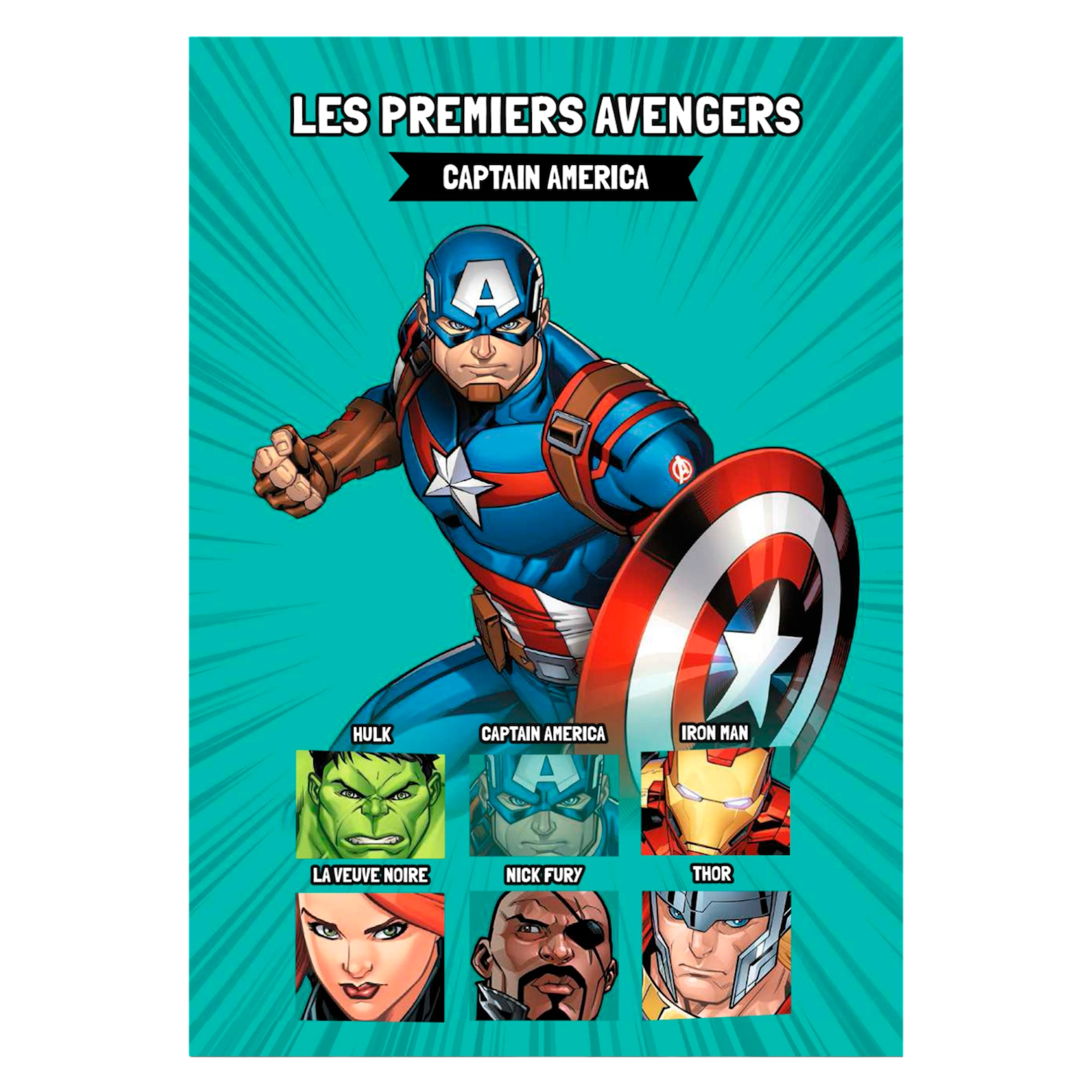 Marvel - Jeu de cartes 7 familles super-héros - disneyland paris - disney parks - disney store - shop disney - disneyland - shop disney - le palais des goodies