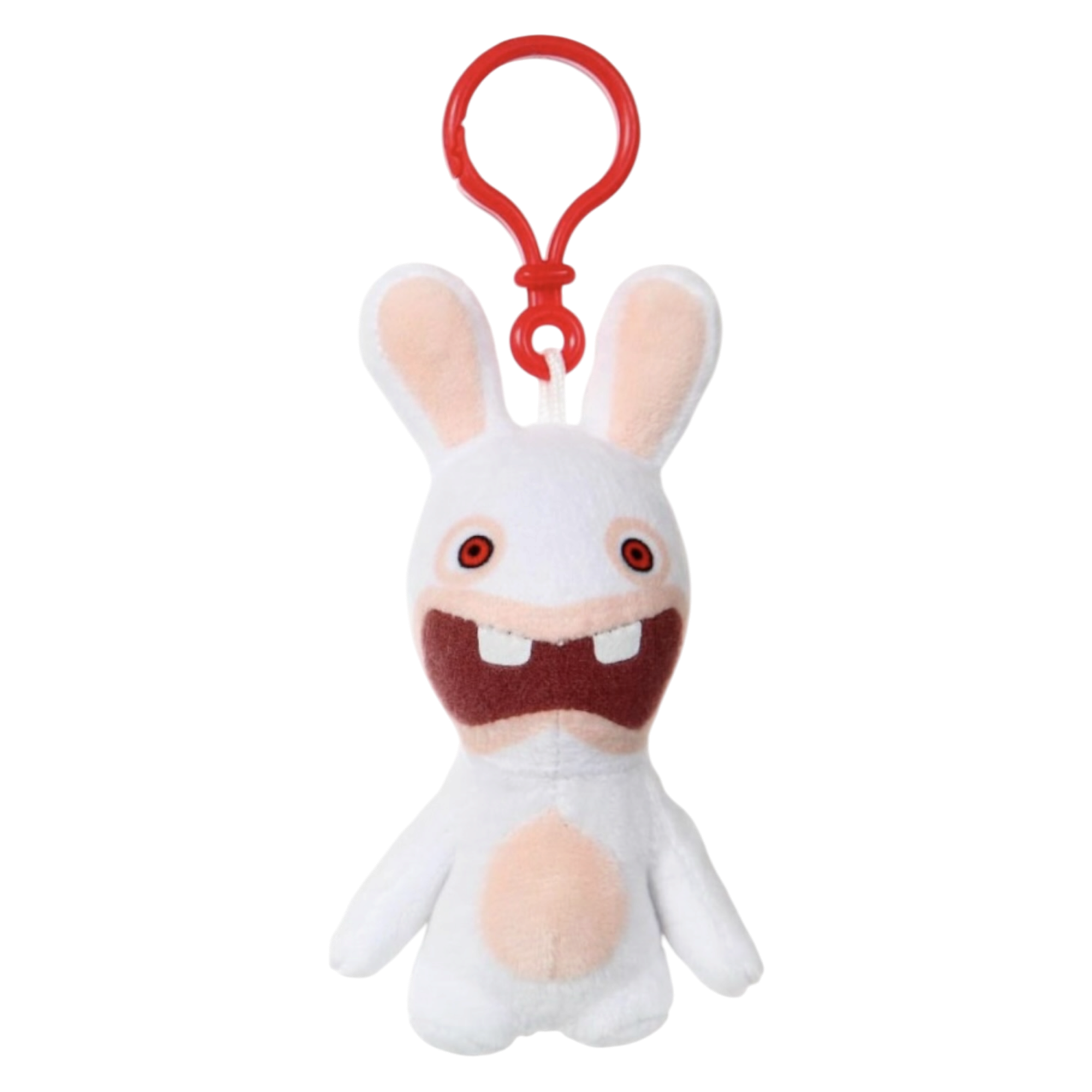 Les lapins crétins : Porte-clé lapin bouche ouverte - le palais des goodies